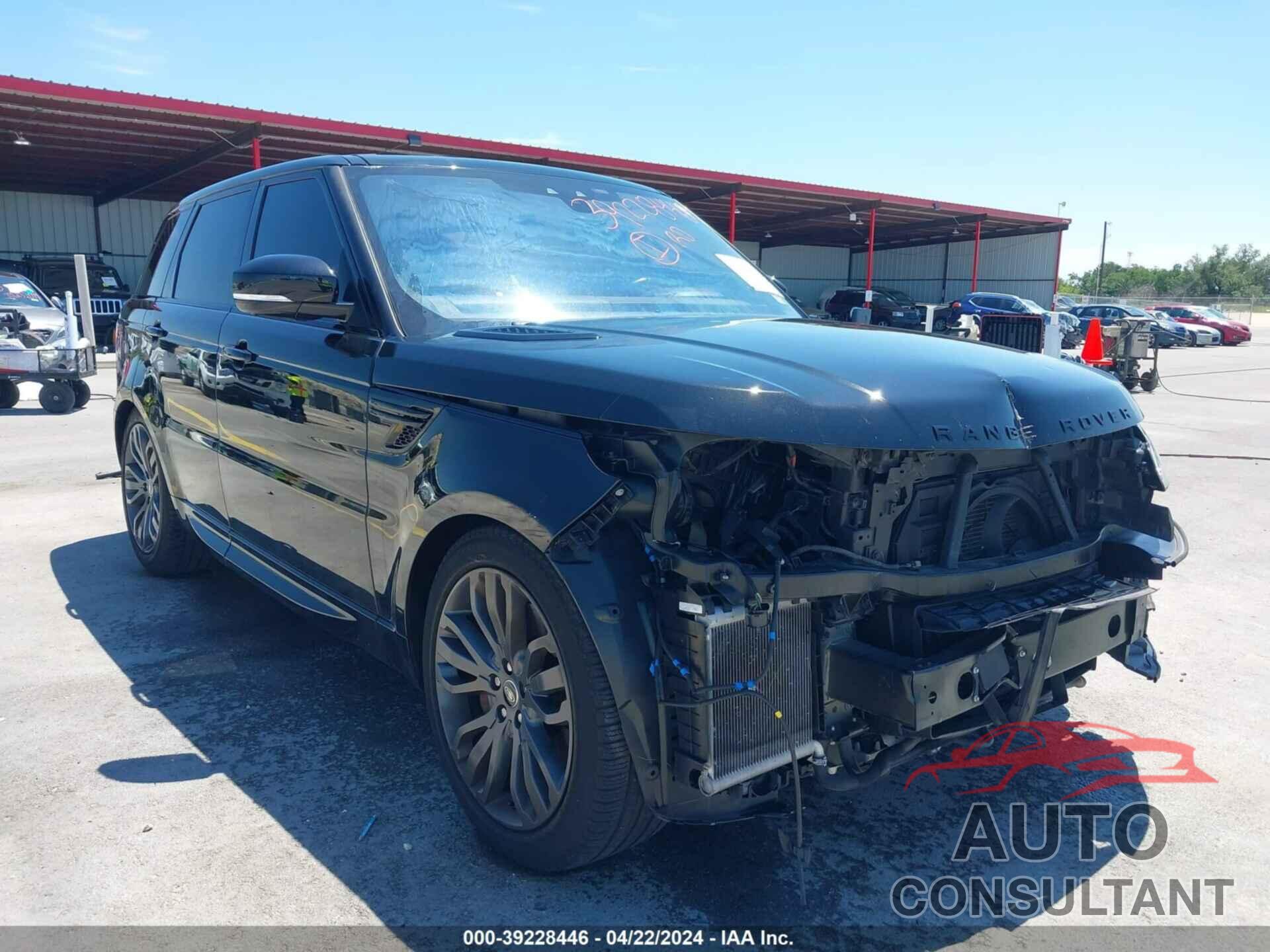 LAND ROVER RANGE ROVER SPORT 2017 - SALWV2FV2HA162446