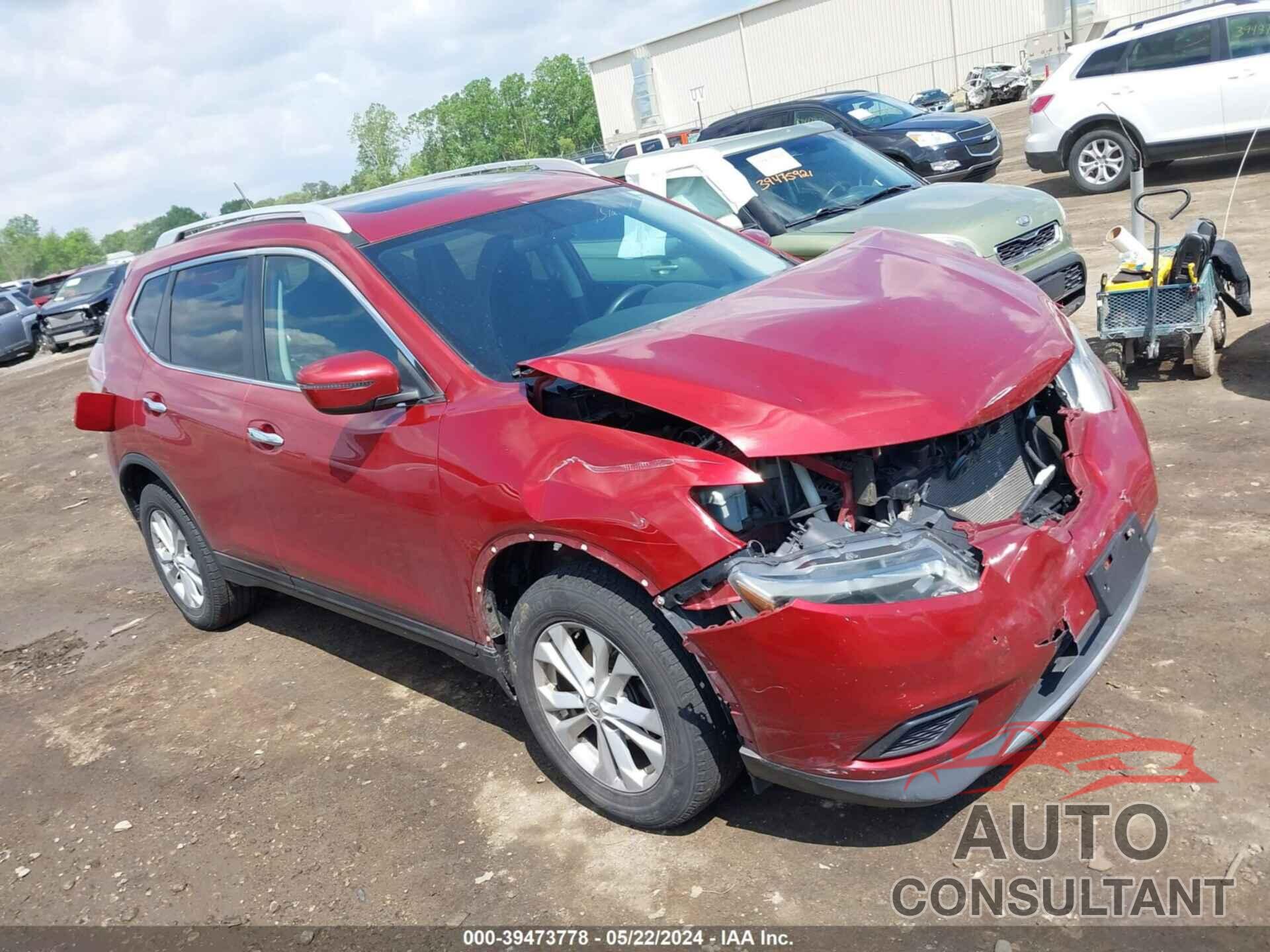 NISSAN ROGUE 2016 - 5N1AT2MV2GC825510