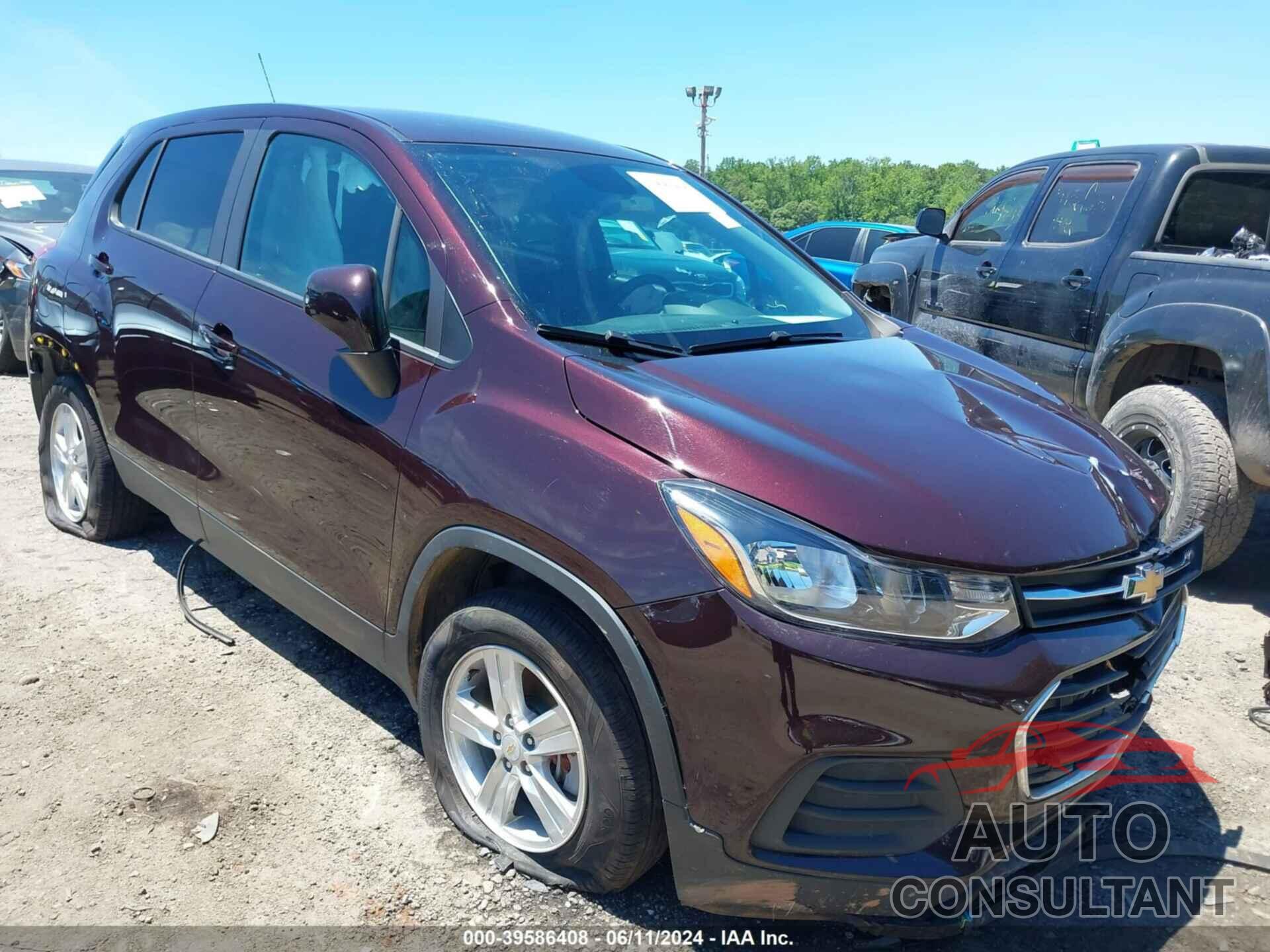 CHEVROLET TRAX 2020 - KL7CJKSB8LB348719