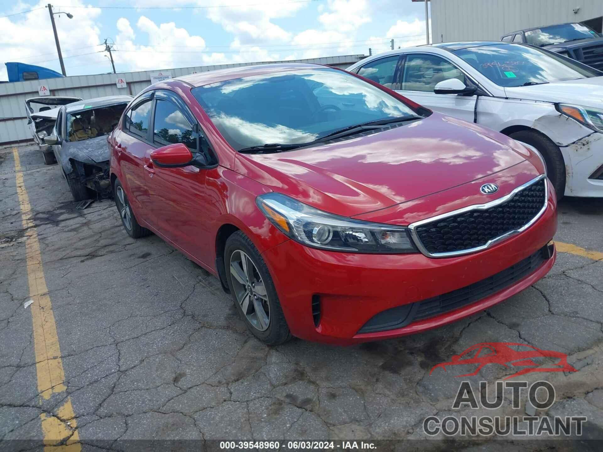 KIA FORTE 2018 - 3KPFL4A7XJE284511