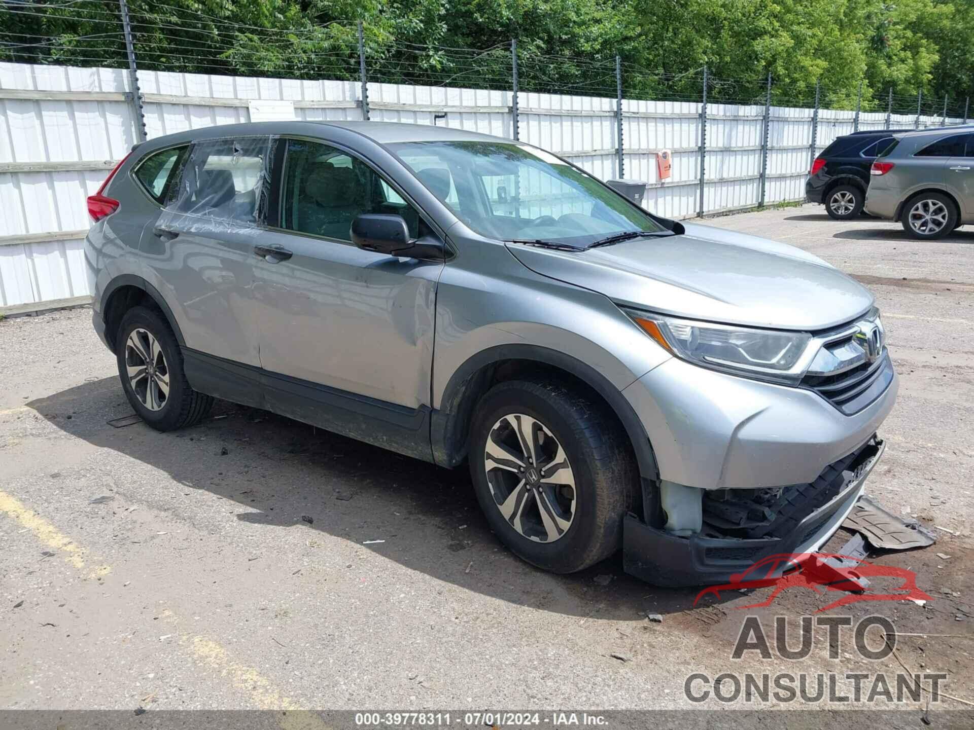 HONDA CR-V 2017 - 5J6RW6H32HL008631