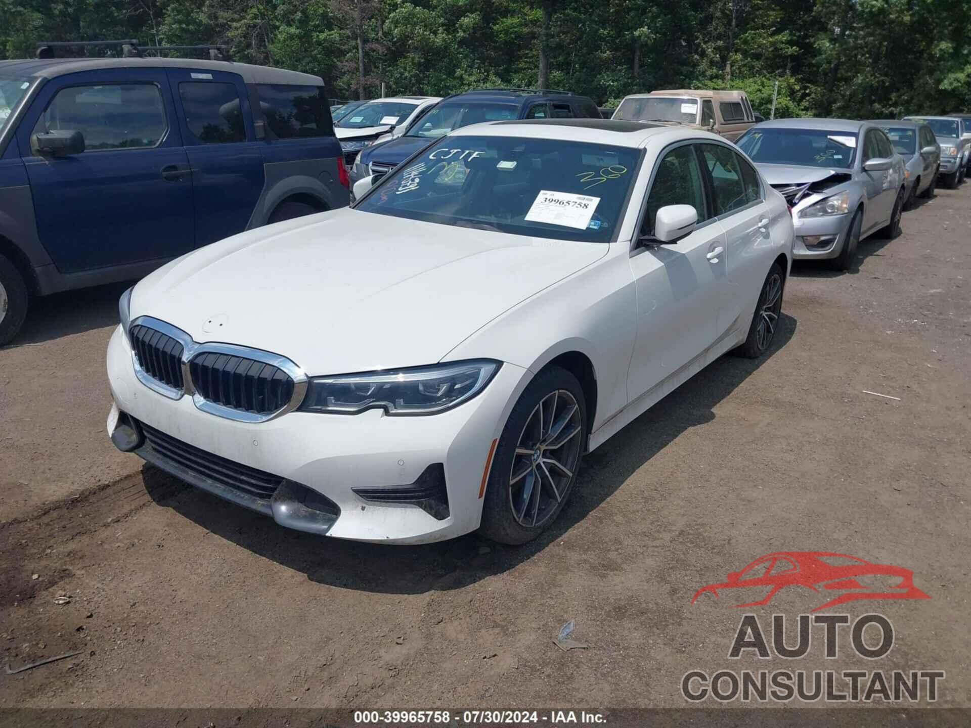 BMW 3 SERIES 2021 - 3MW5R7J01M8B81962