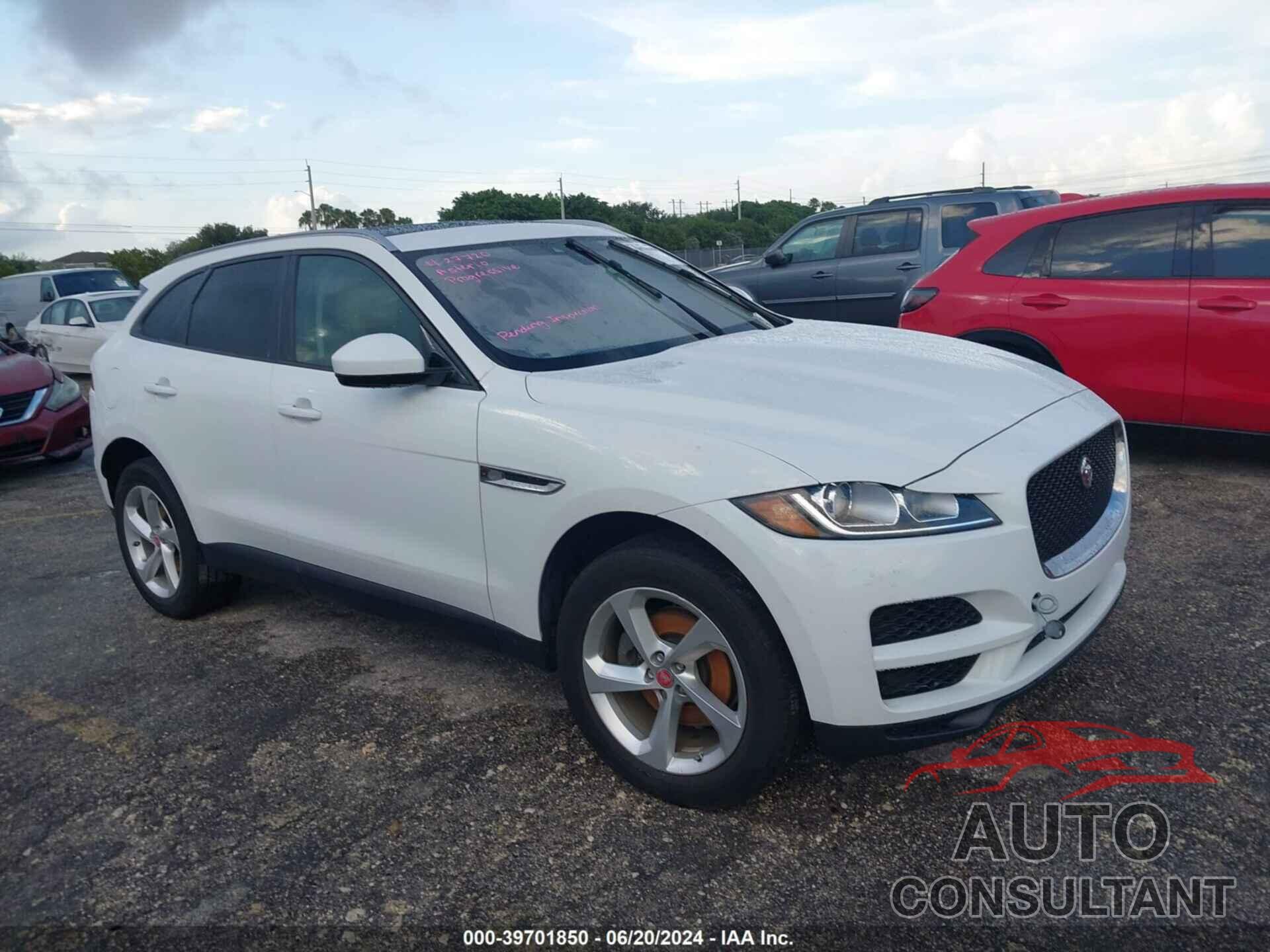 JAGUAR F-PACE 2018 - SADCJ2FXXJA272548