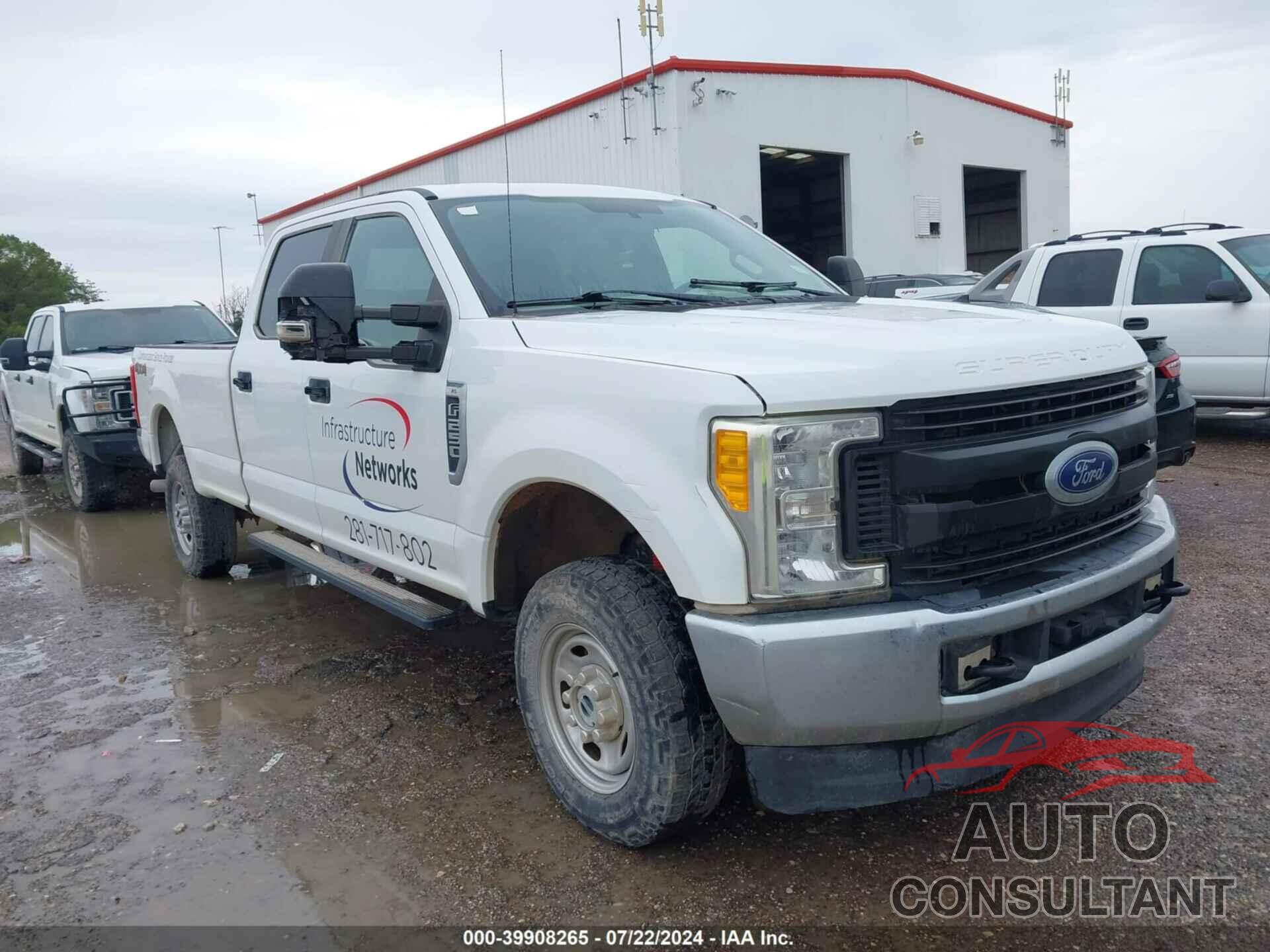 FORD F-250 2017 - 1FT7W2B62HEF11136