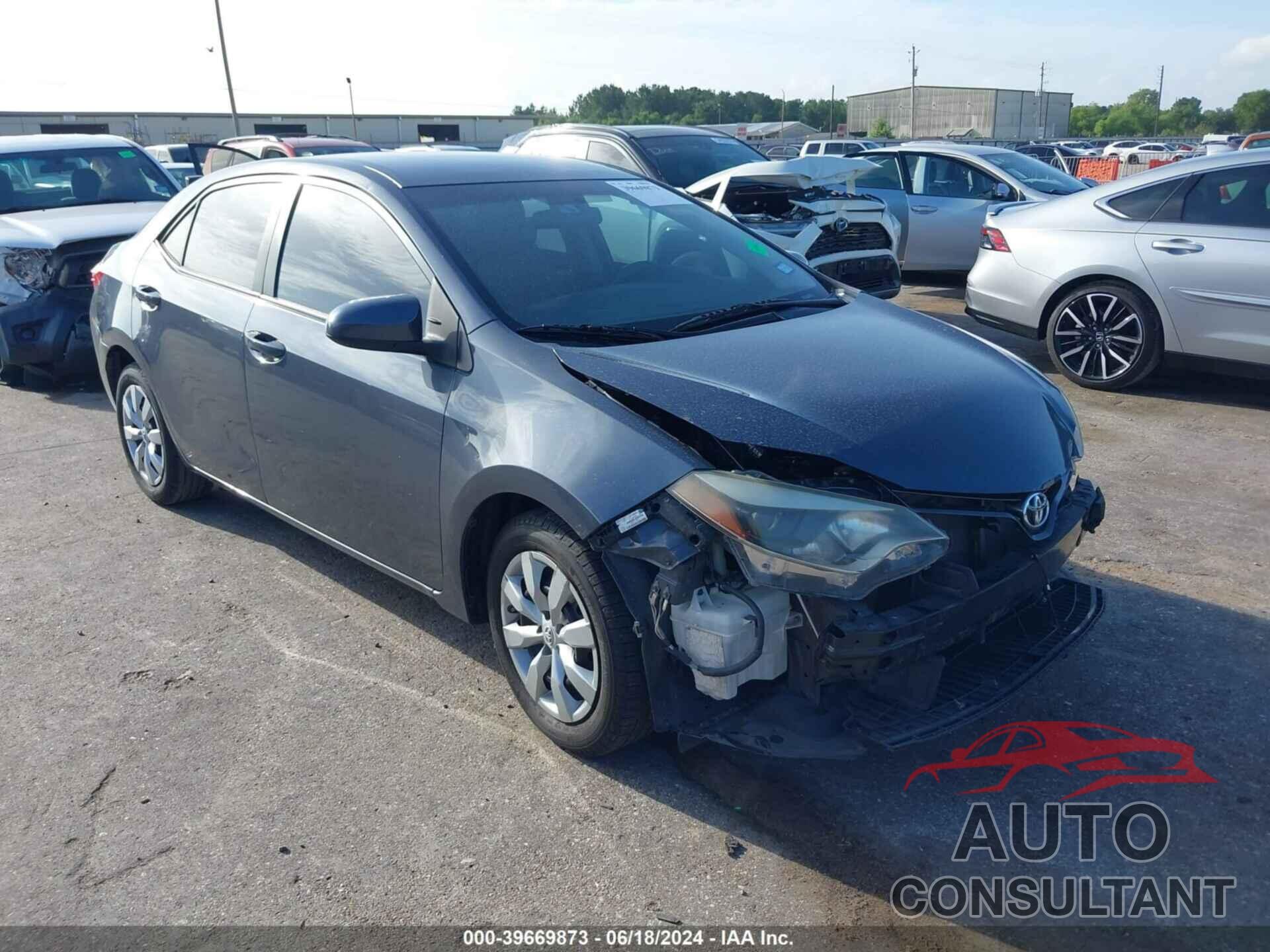 TOYOTA COROLLA 2016 - 5YFBURHE5GP562350