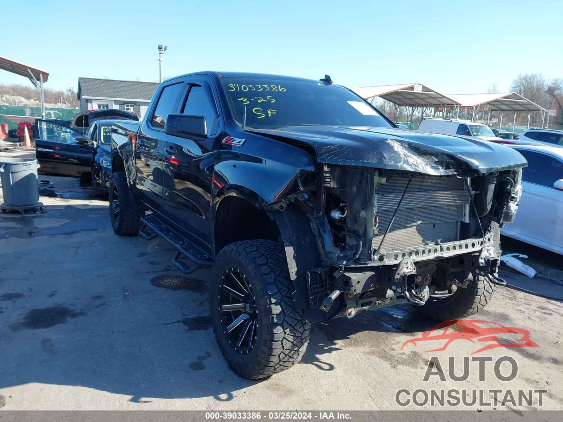 CHEVROLET SILVERADO 1500 2020 - 3GCUYEEDXLG379205