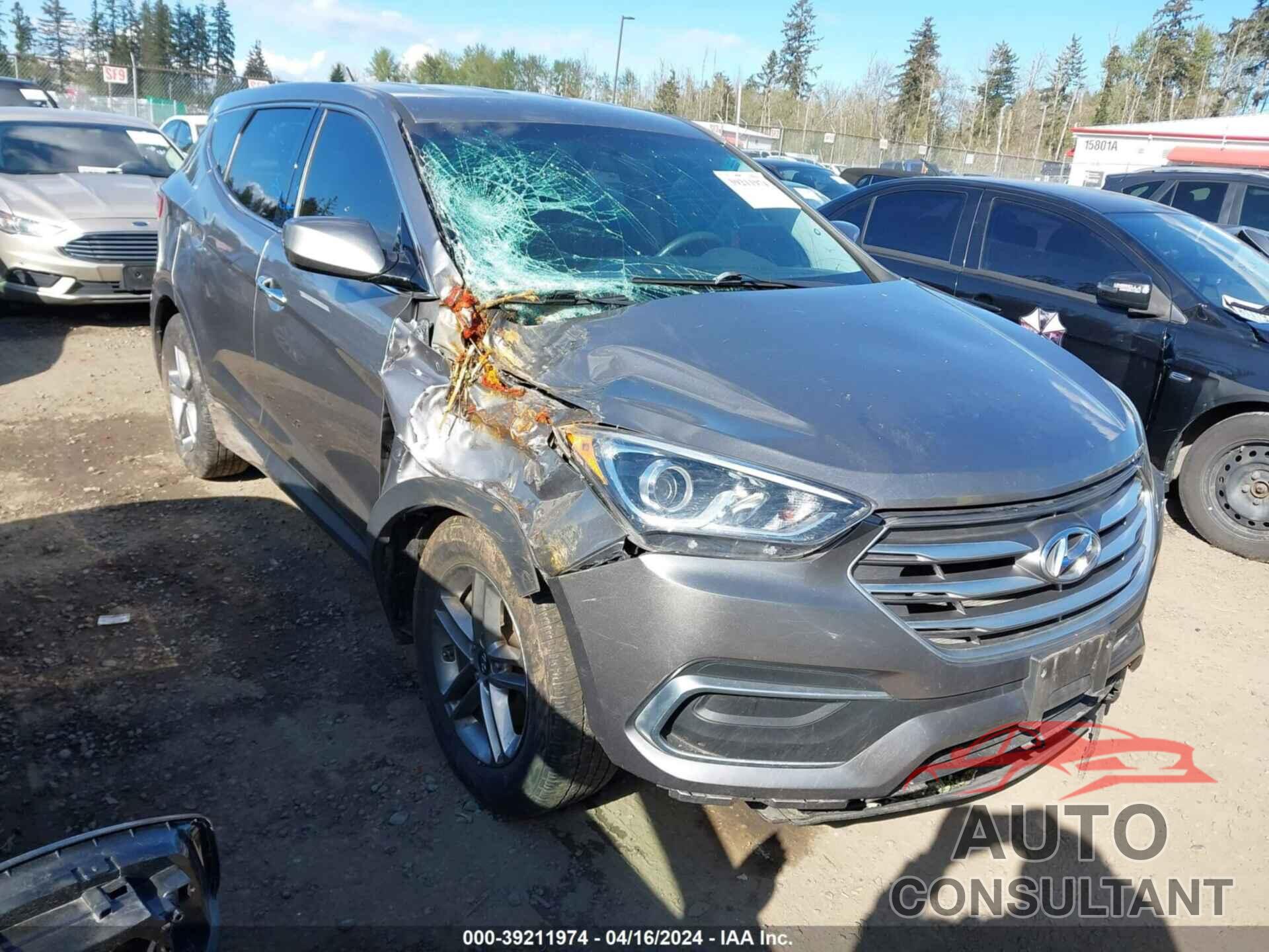HYUNDAI SANTA FE SPORT 2018 - 5NMZTDLB4JH107055