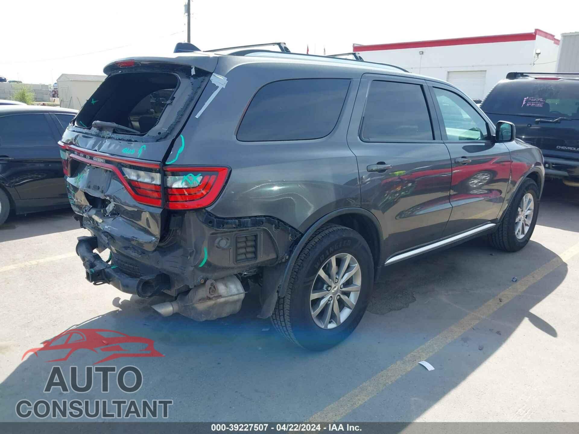 DODGE DURANGO 2017 - 1C4RDJAG7HC771515