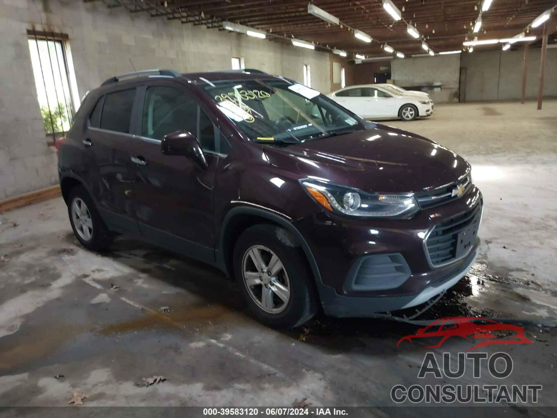 CHEVROLET TRAX 2020 - KL7CJLSB9LB346015