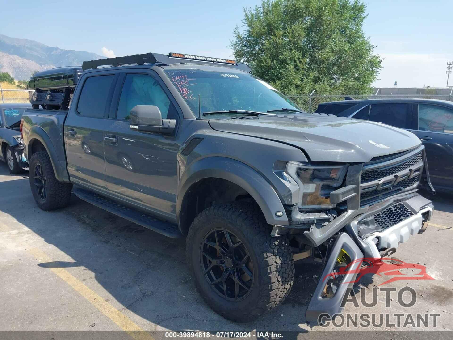 FORD F-150 2018 - 1FTFW1RG3JFC44576