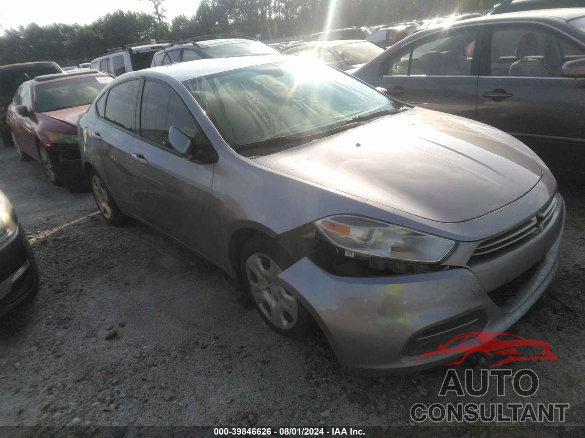 DODGE DART 2015 - 1C3CDFAA1FD370102