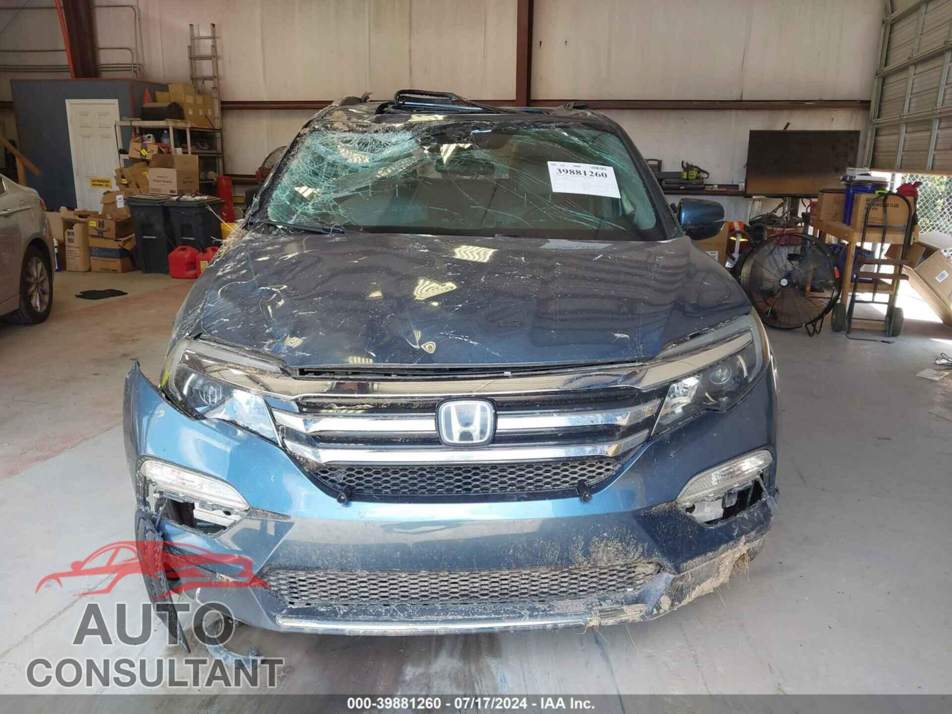 HONDA PILOT 2017 - 5FNYF6H06HB062010
