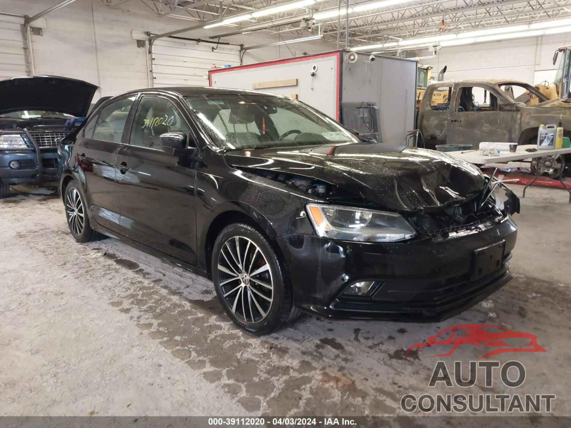 VOLKSWAGEN JETTA 2016 - 3VWB17AJ8GM384121