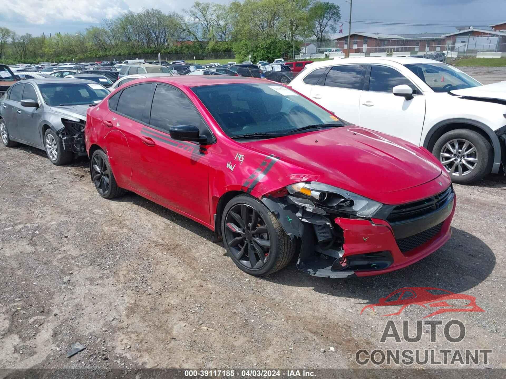 DODGE DART 2016 - 1C3CDFFA6GD822801