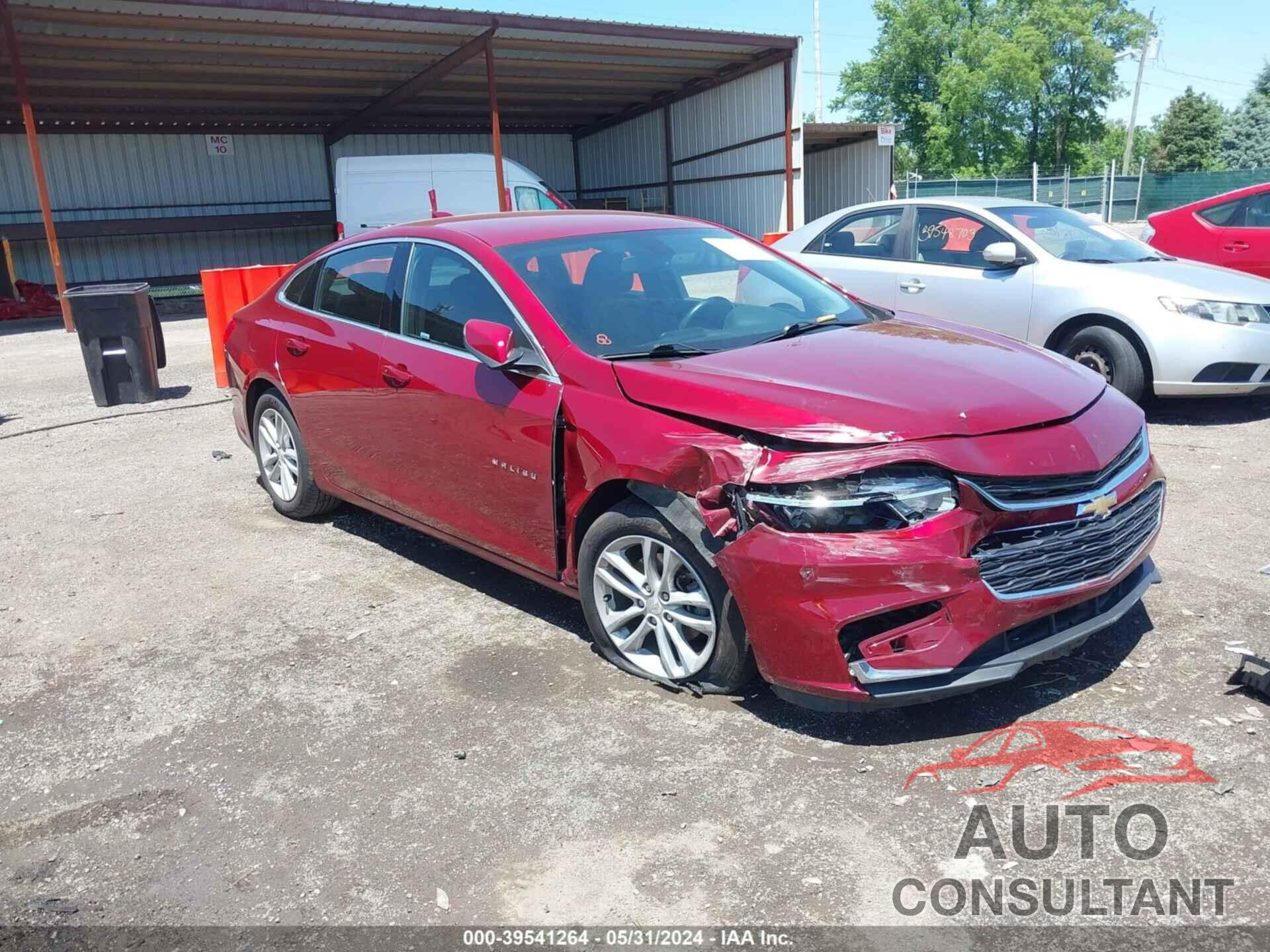 CHEVROLET MALIBU 2017 - 1G1ZE5STXHF151734