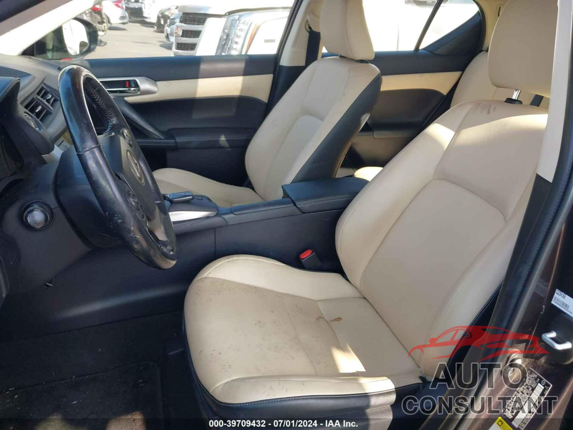 LEXUS CT 200H 2016 - JTHKD5BH9G2254168
