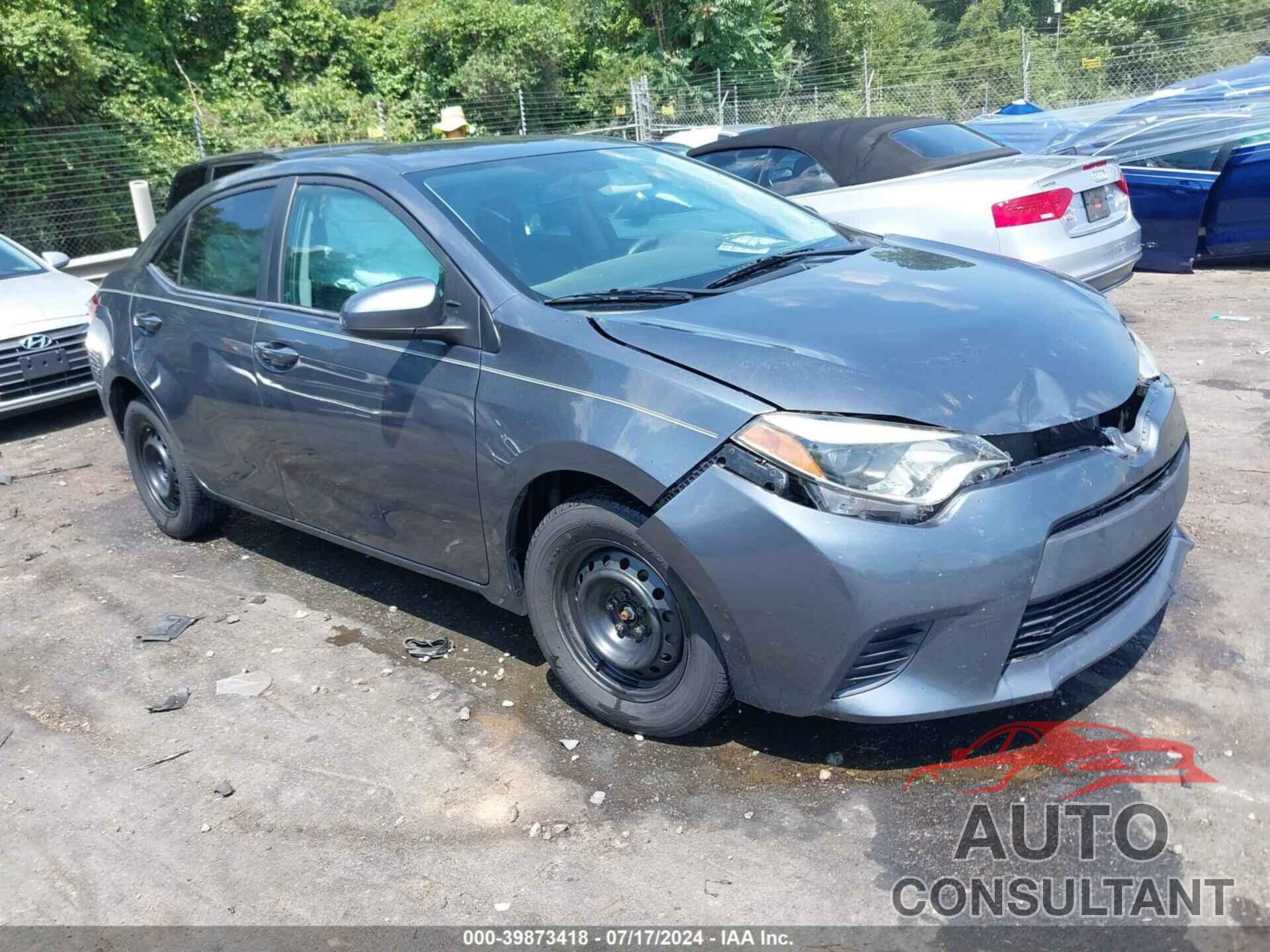 TOYOTA COROLLA 2016 - 2T1BURHE4GC714280