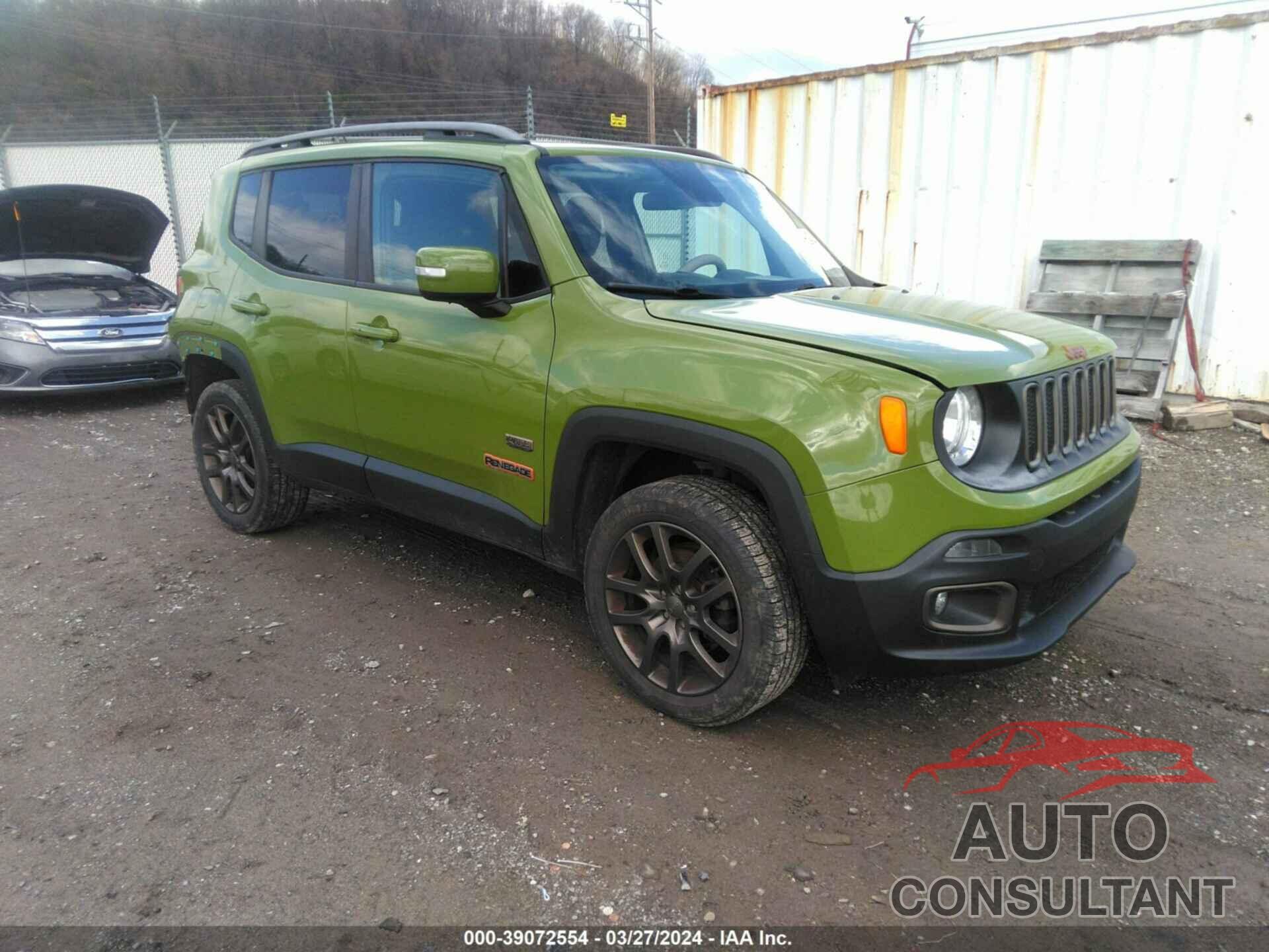 JEEP RENEGADE 2016 - ZACCJBBTXGPD31783