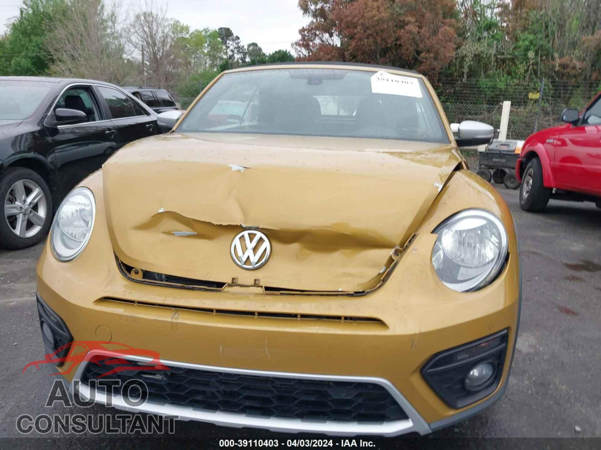 VOLKSWAGEN BEETLE 2017 - 3VWT17AT0HM808852