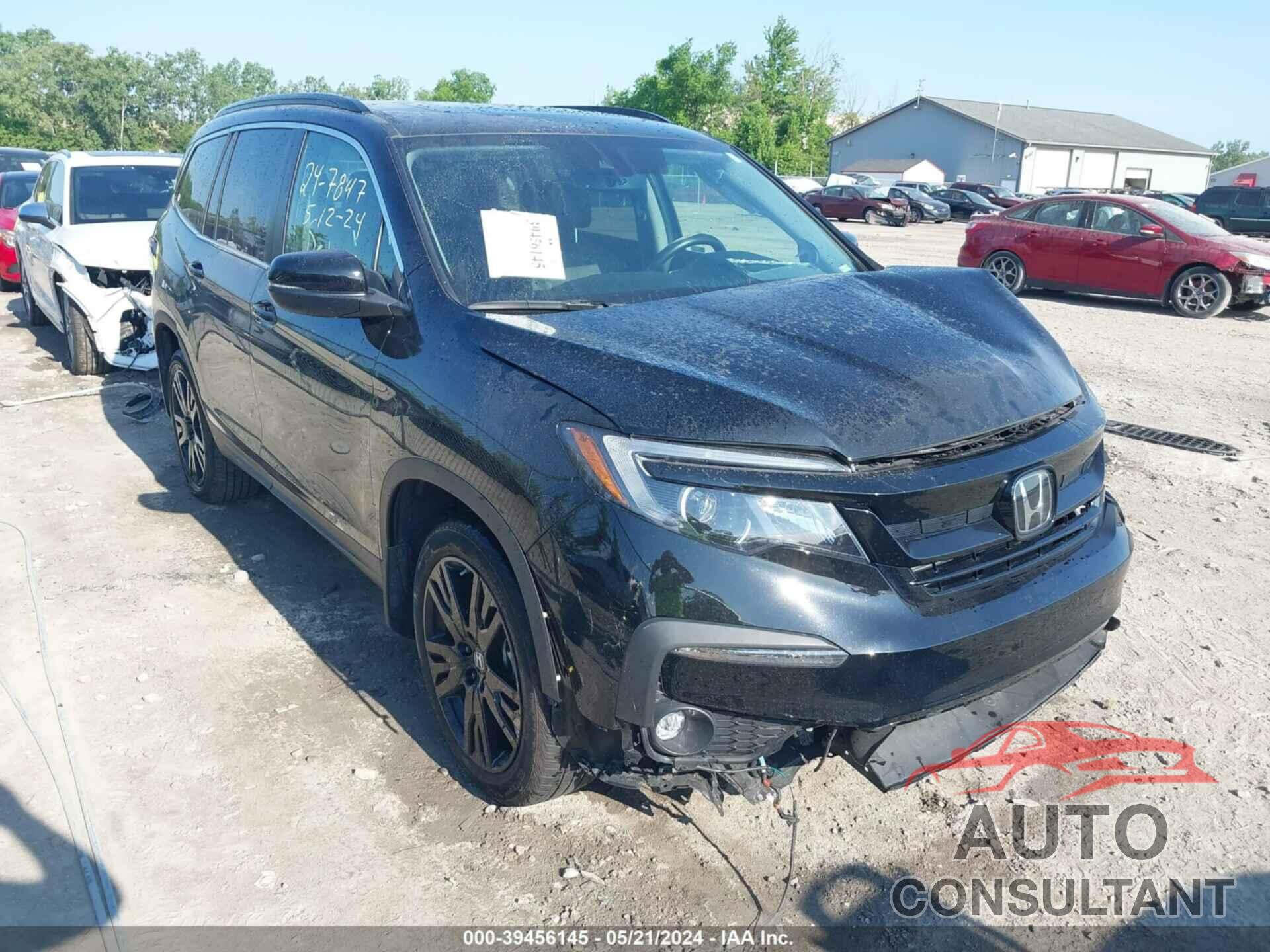 HONDA PILOT 2022 - 5FNYF6H28NB094535