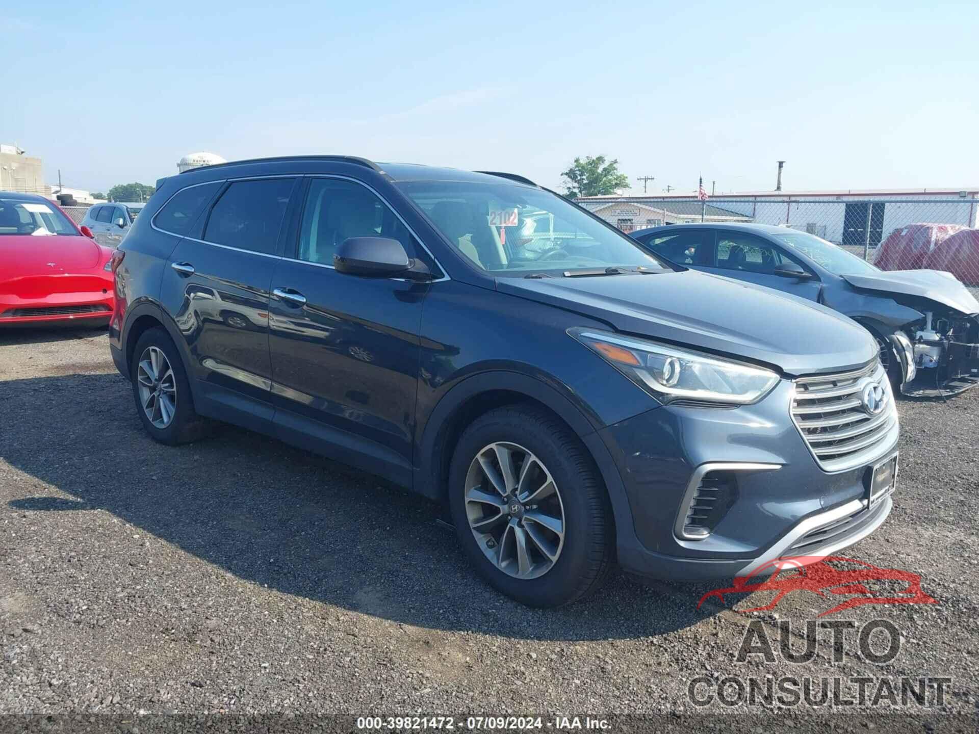 HYUNDAI SANTA FE 2017 - KM8SM4HF6HU222605