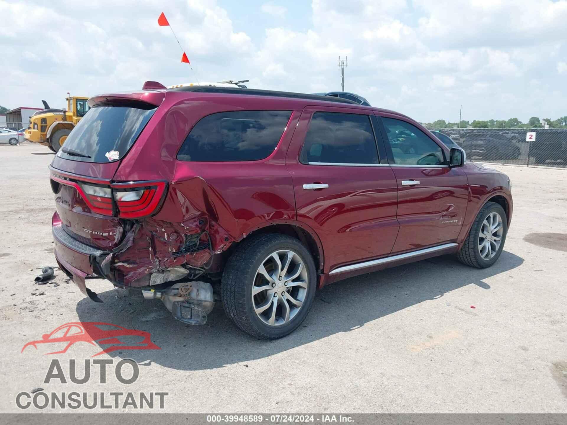 DODGE DURANGO 2017 - 1C4RDHEGXHC677129