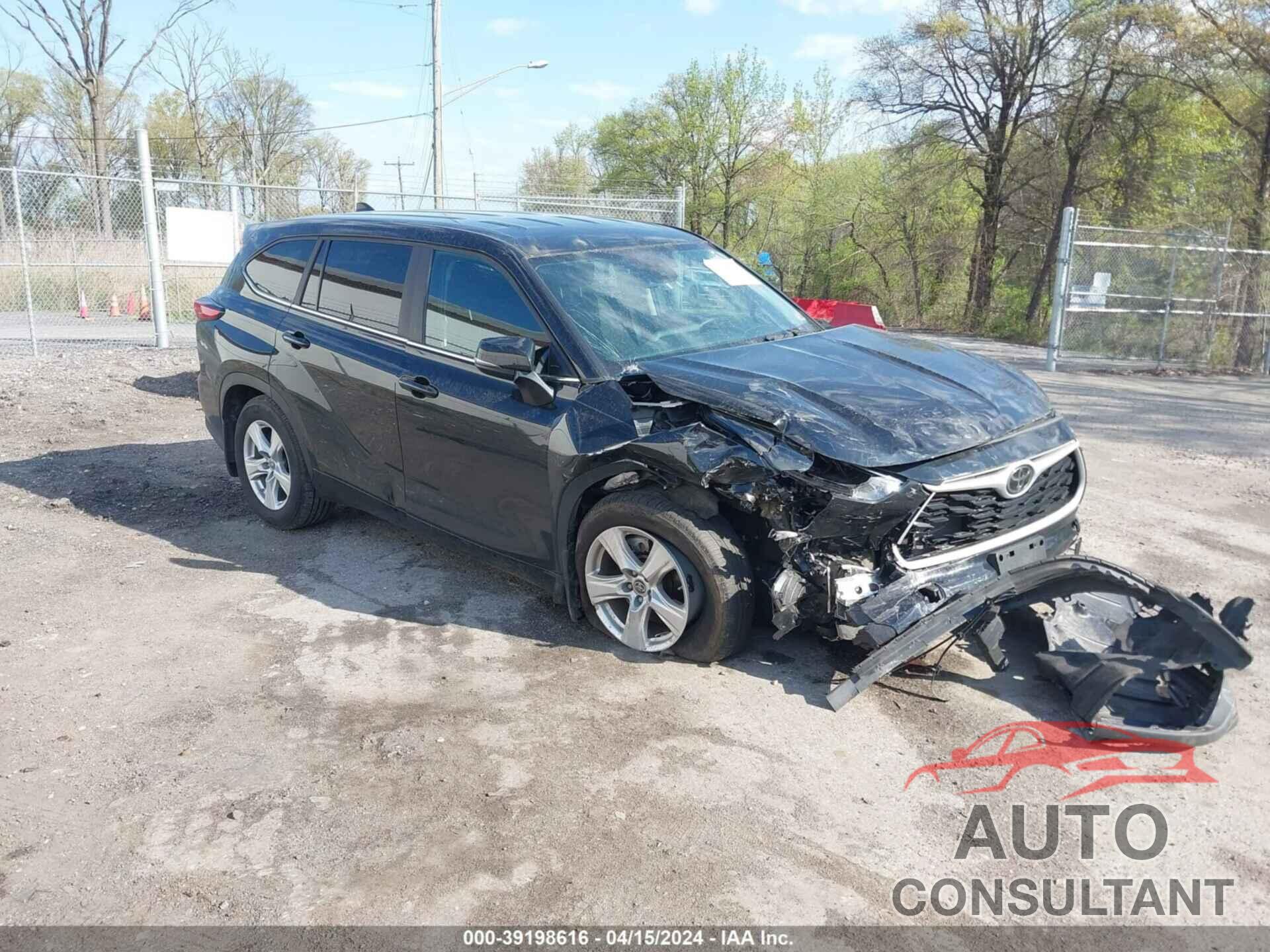 TOYOTA HIGHLANDER 2023 - 5TDKDRAH2PS004922