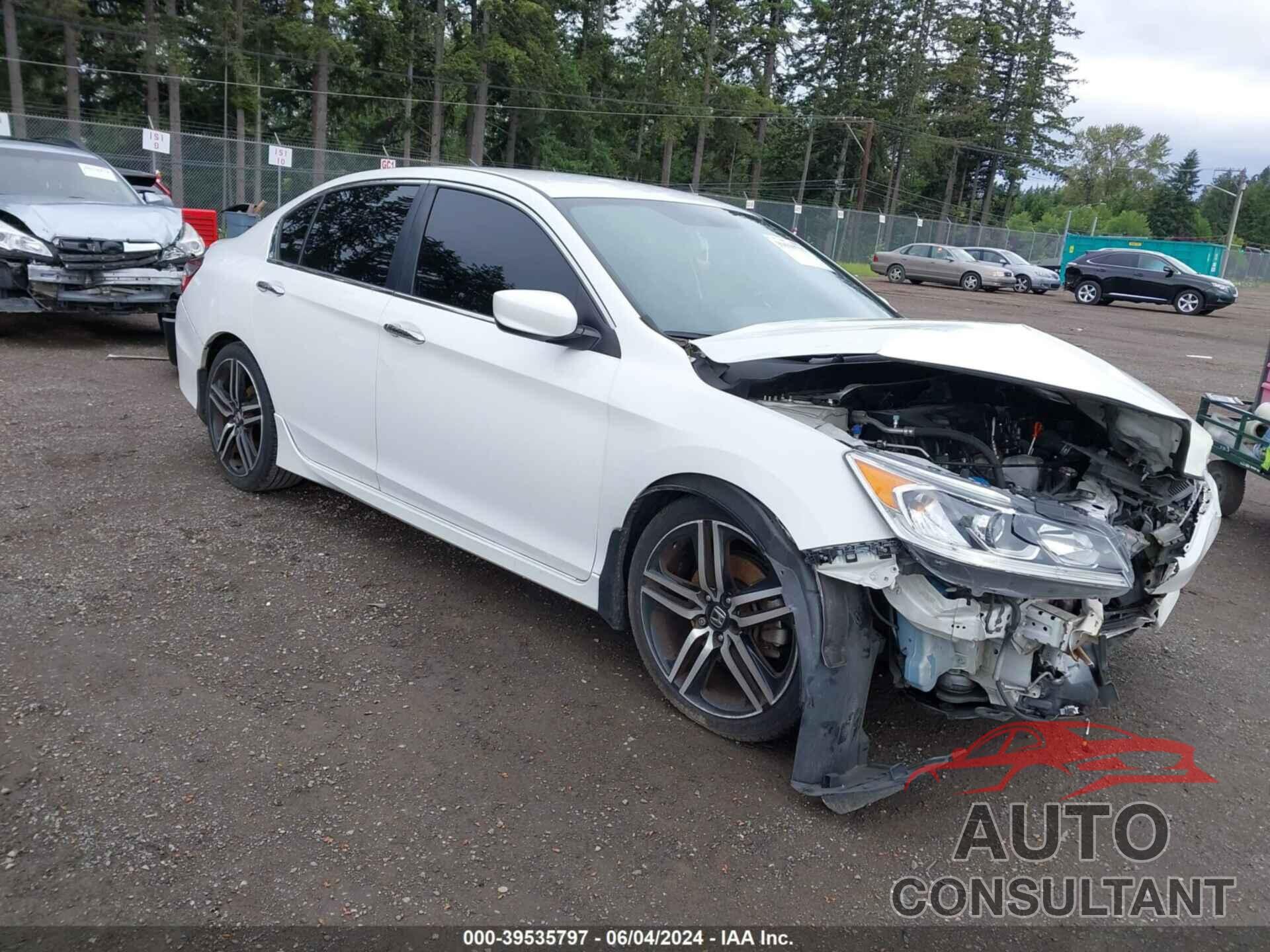 HONDA ACCORD 2016 - 1HGCR2F52GA119398