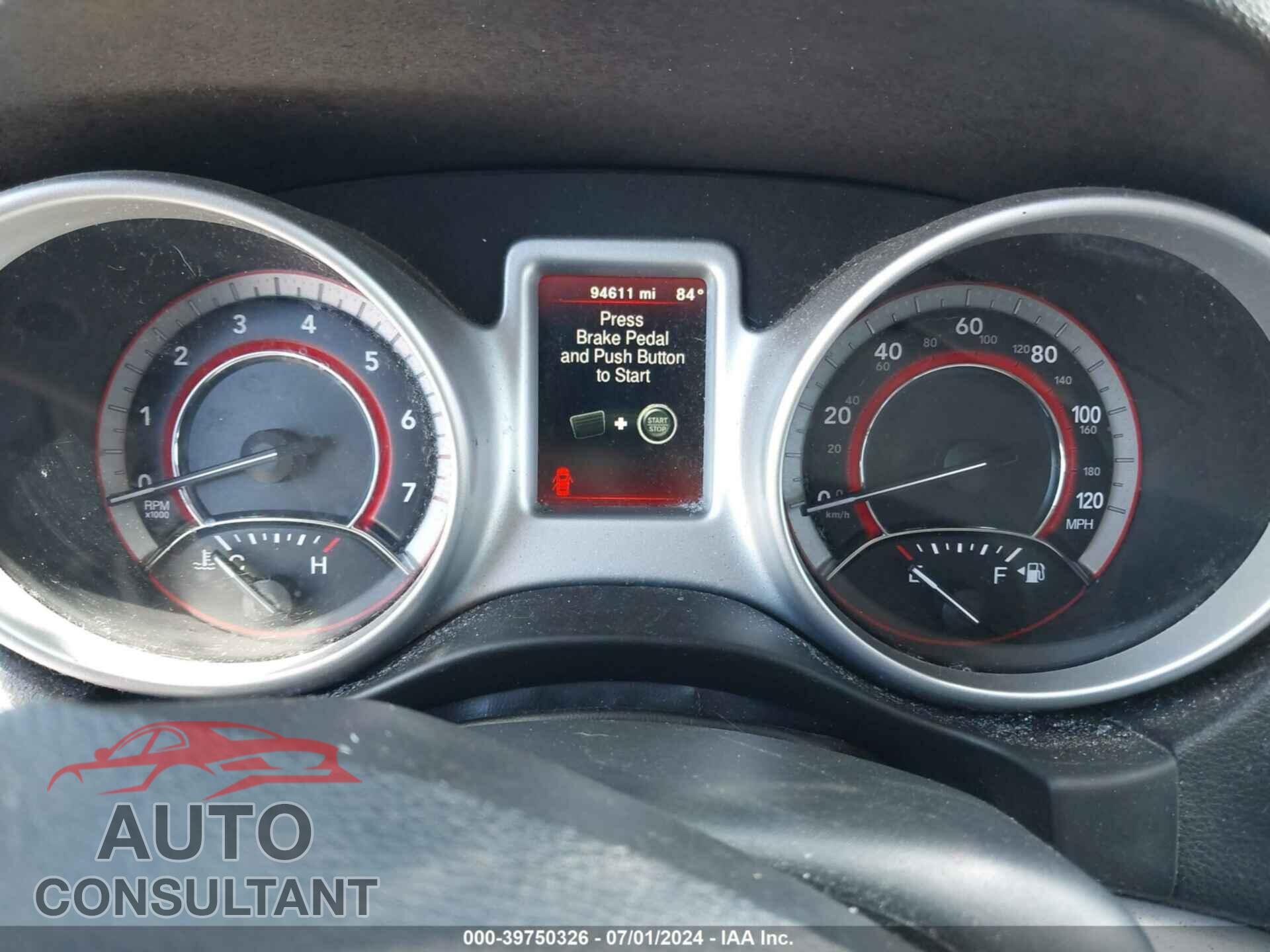 DODGE JOURNEY 2017 - 3C4PDCAB9HT707911