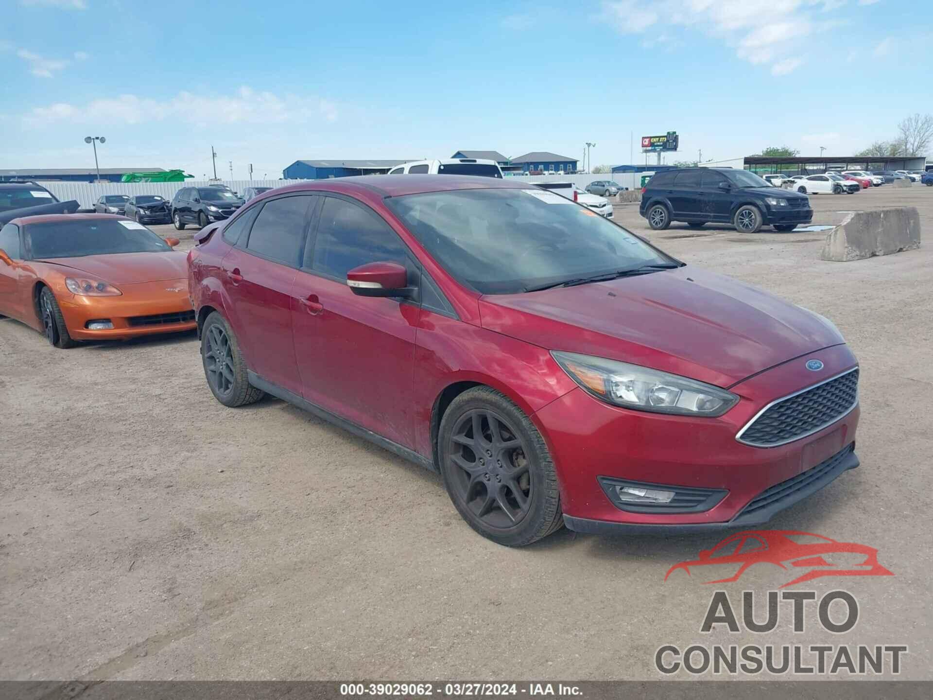 FORD FOCUS 2016 - 1FADP3F21GL252586