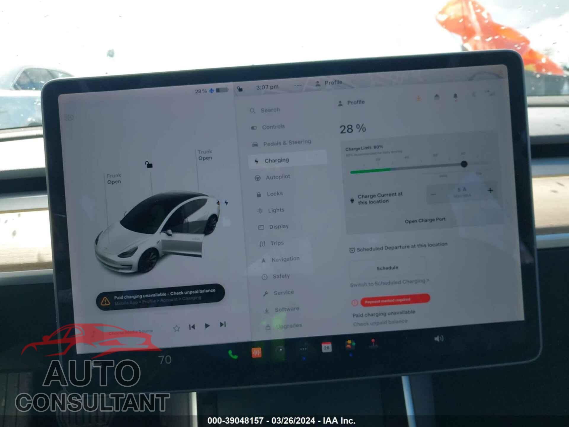 TESLA MODEL 3 2017 - 5YJ3E1EA7HF002136