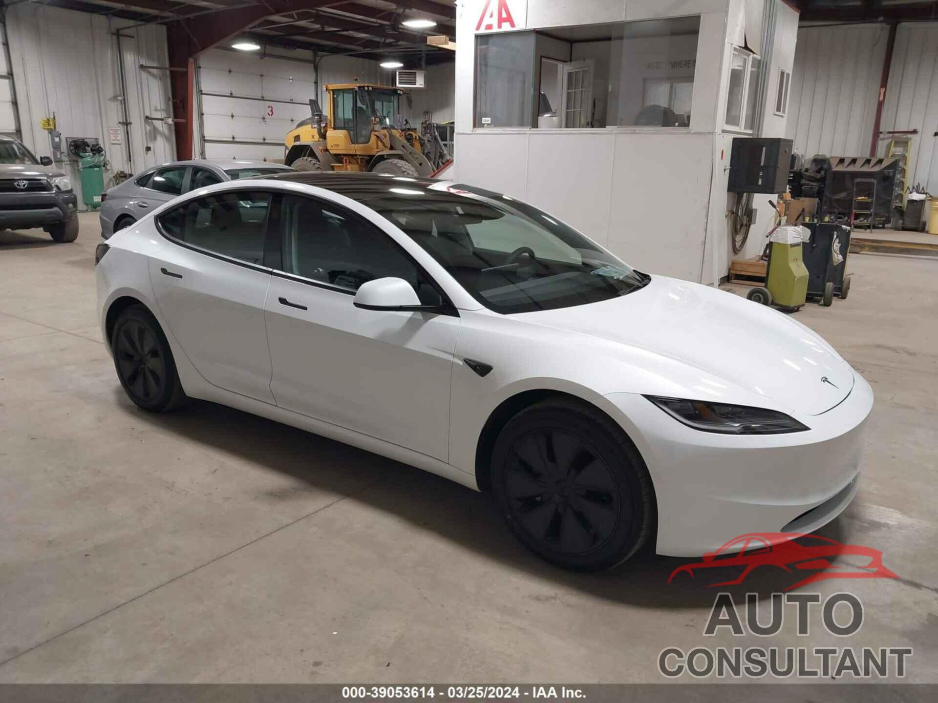 TESLA MODEL 3 2024 - 5YJ3E1EA4RF722754