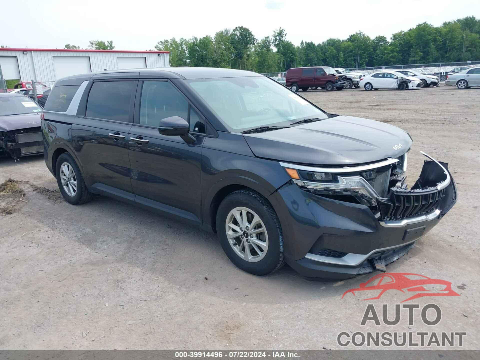 KIA CARNIVAL MPV 2022 - KNDNB4H38N6157821