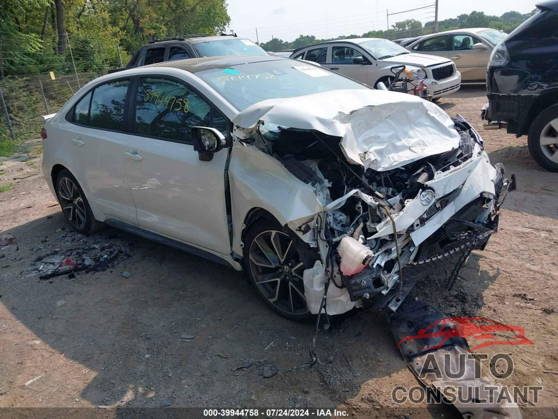 TOYOTA COROLLA 2022 - 5YFP4MCE0NP103370