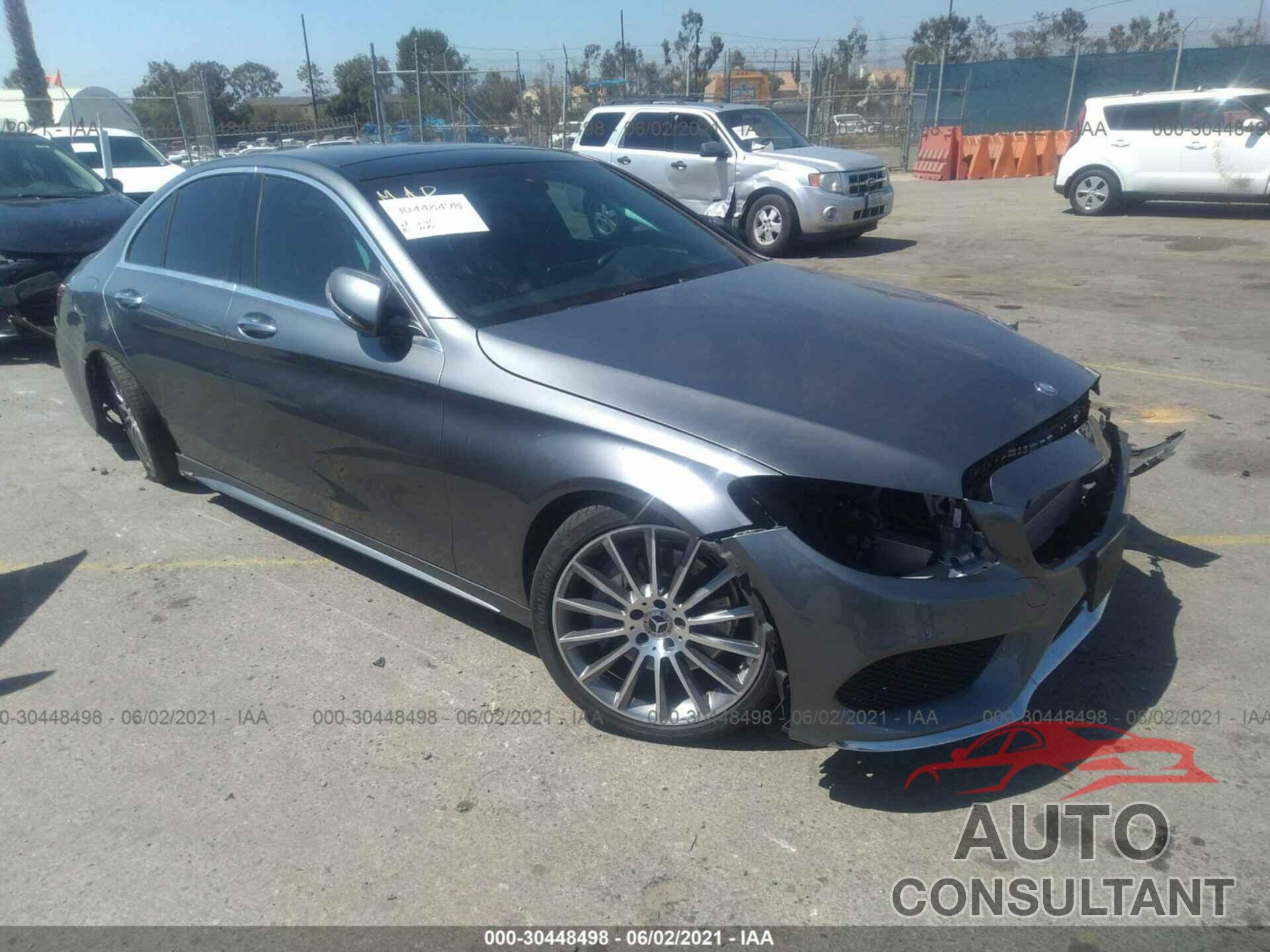 MERCEDES-BENZ C-CLASS 2017 - 55SWF4JB5HU219452