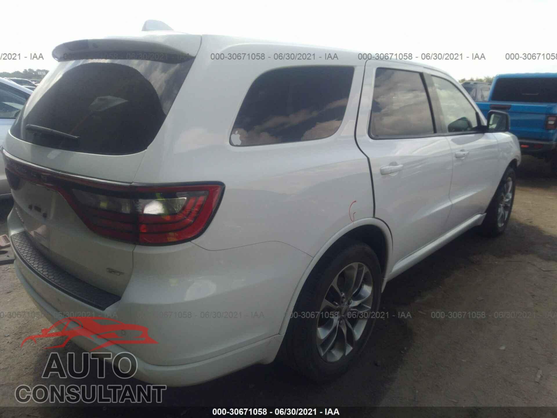DODGE DURANGO 2019 - 1C4RDHDG9KC647337