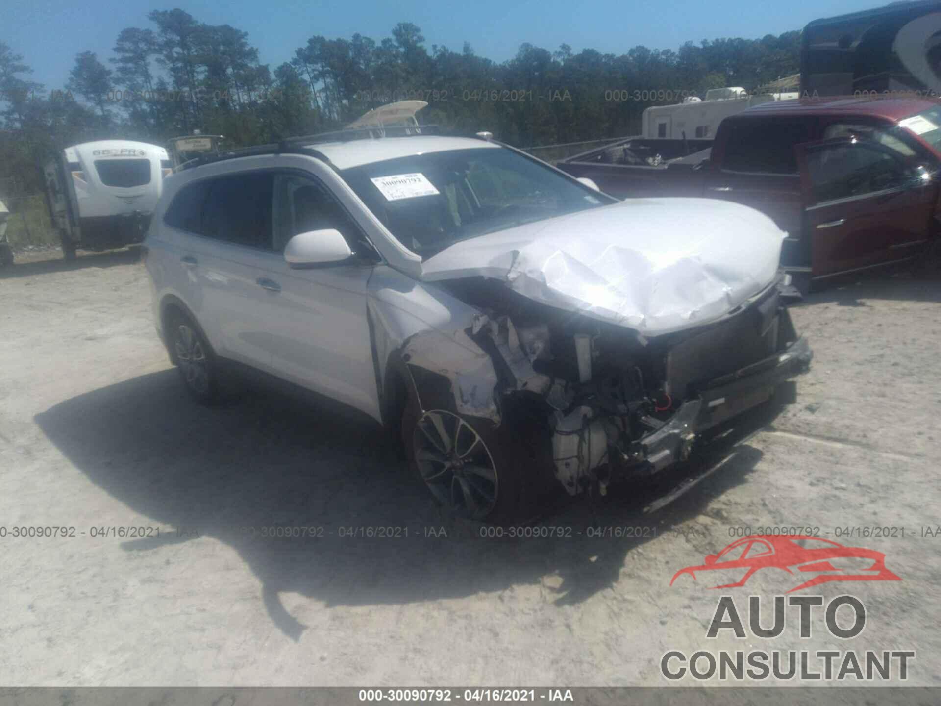 HYUNDAI SANTA FE 2017 - KM8SMDHF3HU191877