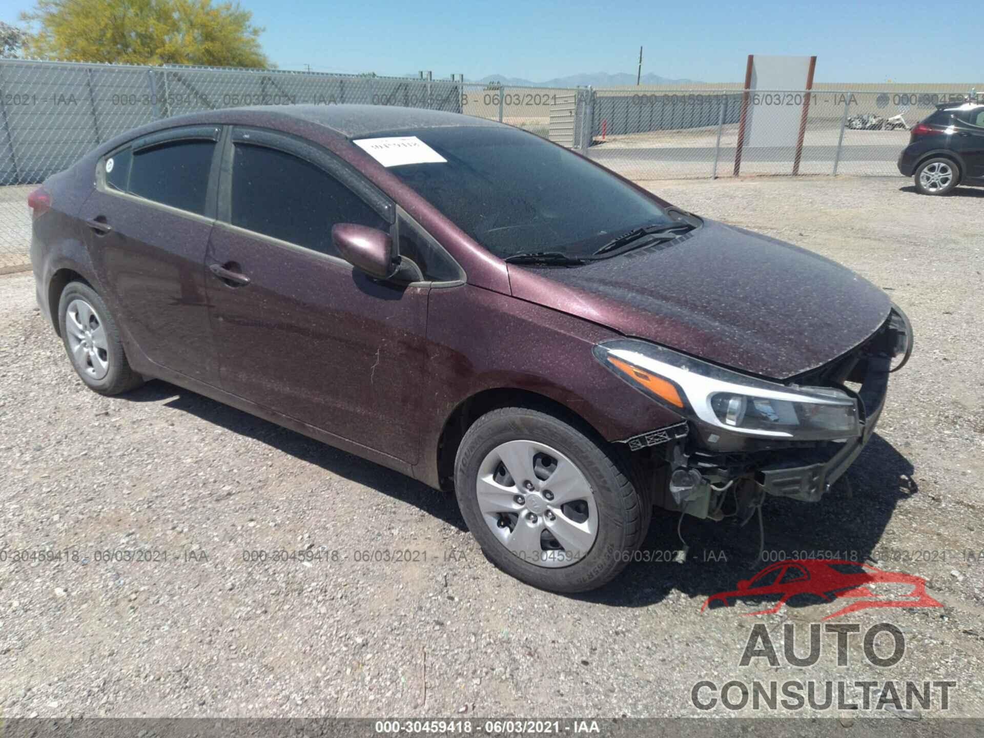 KIA FORTE 2017 - 3KPFL4A7XHE082133
