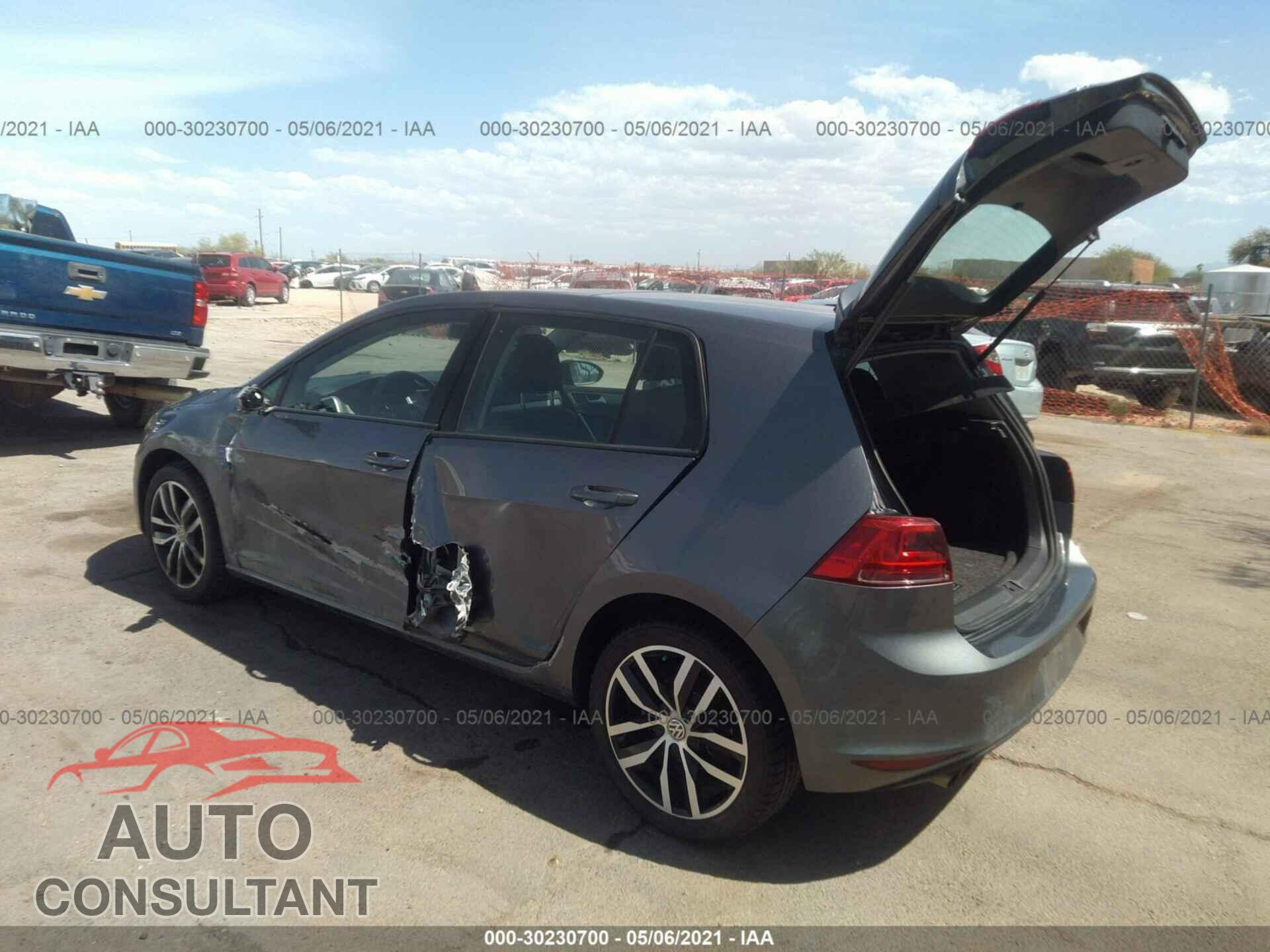 VOLKSWAGEN GOLF 2016 - 3VW217AU4GM044961