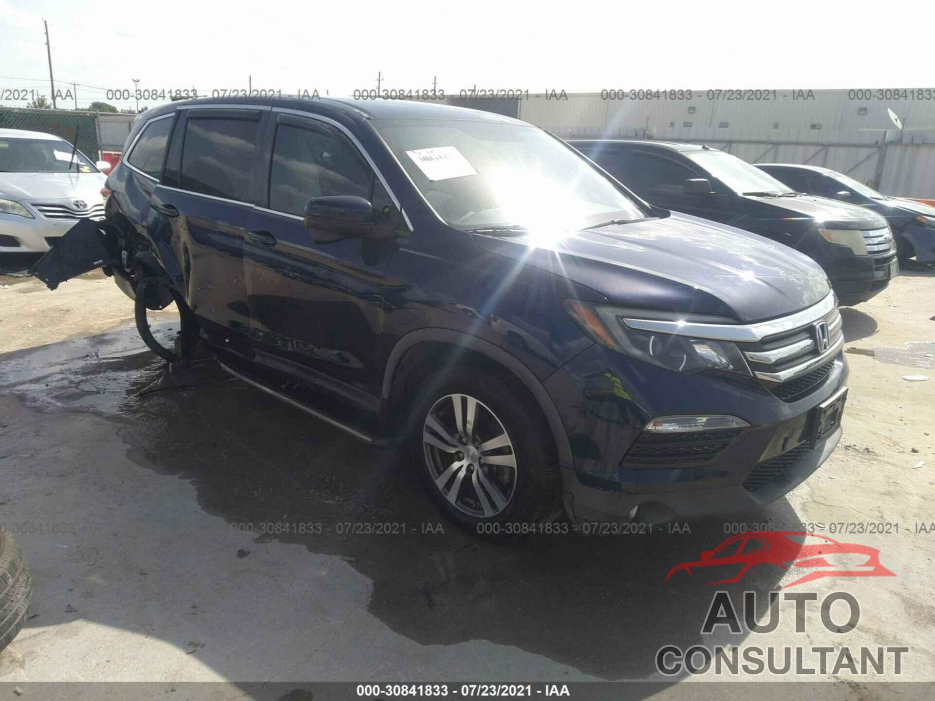 HONDA PILOT 2016 - 5FNYF5H31GB021836