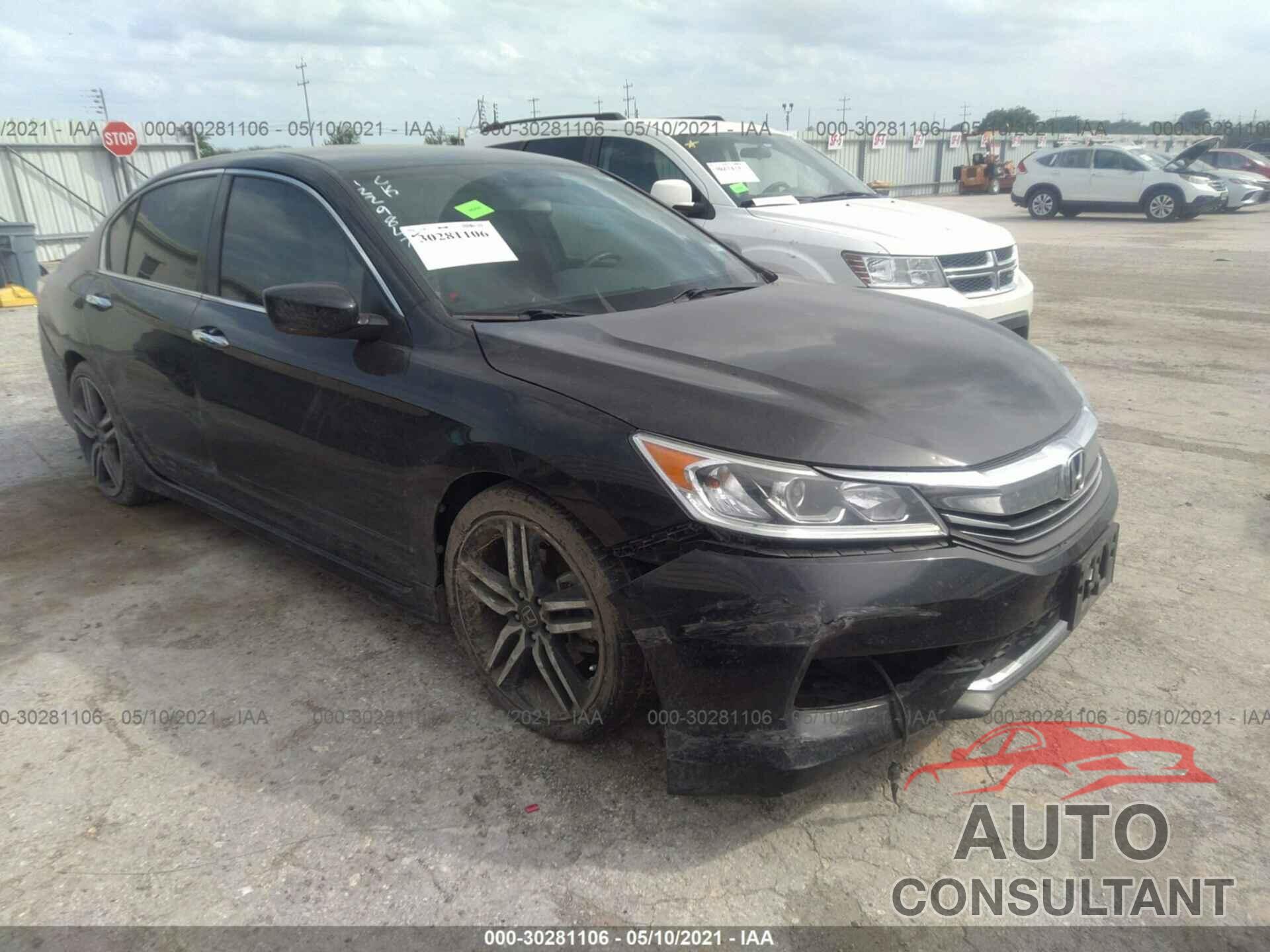 HONDA ACCORD SEDAN 2017 - 1HGCR2F5XHA100860