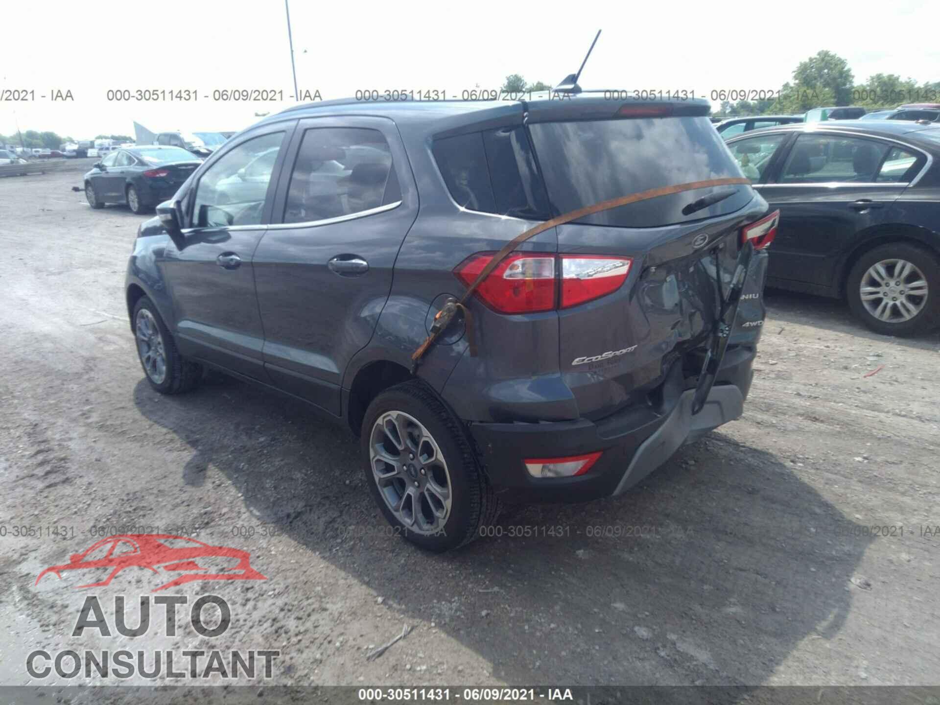 FORD ECOSPORT 2019 - MAJ6S3KL7KC306892