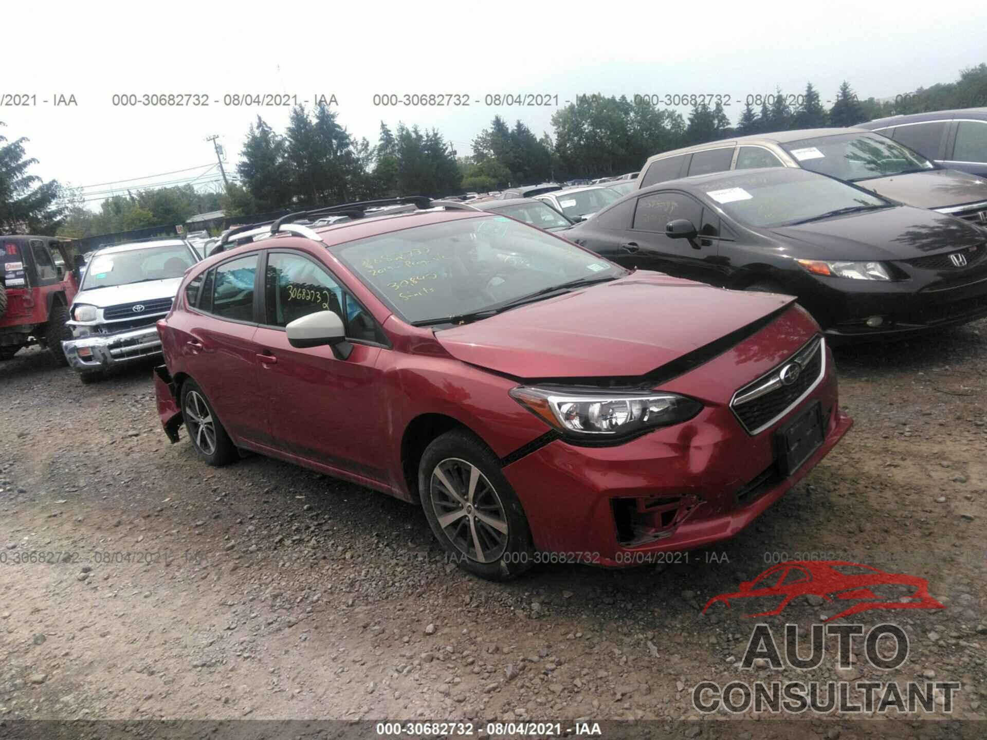 SUBARU IMPREZA 2019 - 4S3GTAC62K3753669