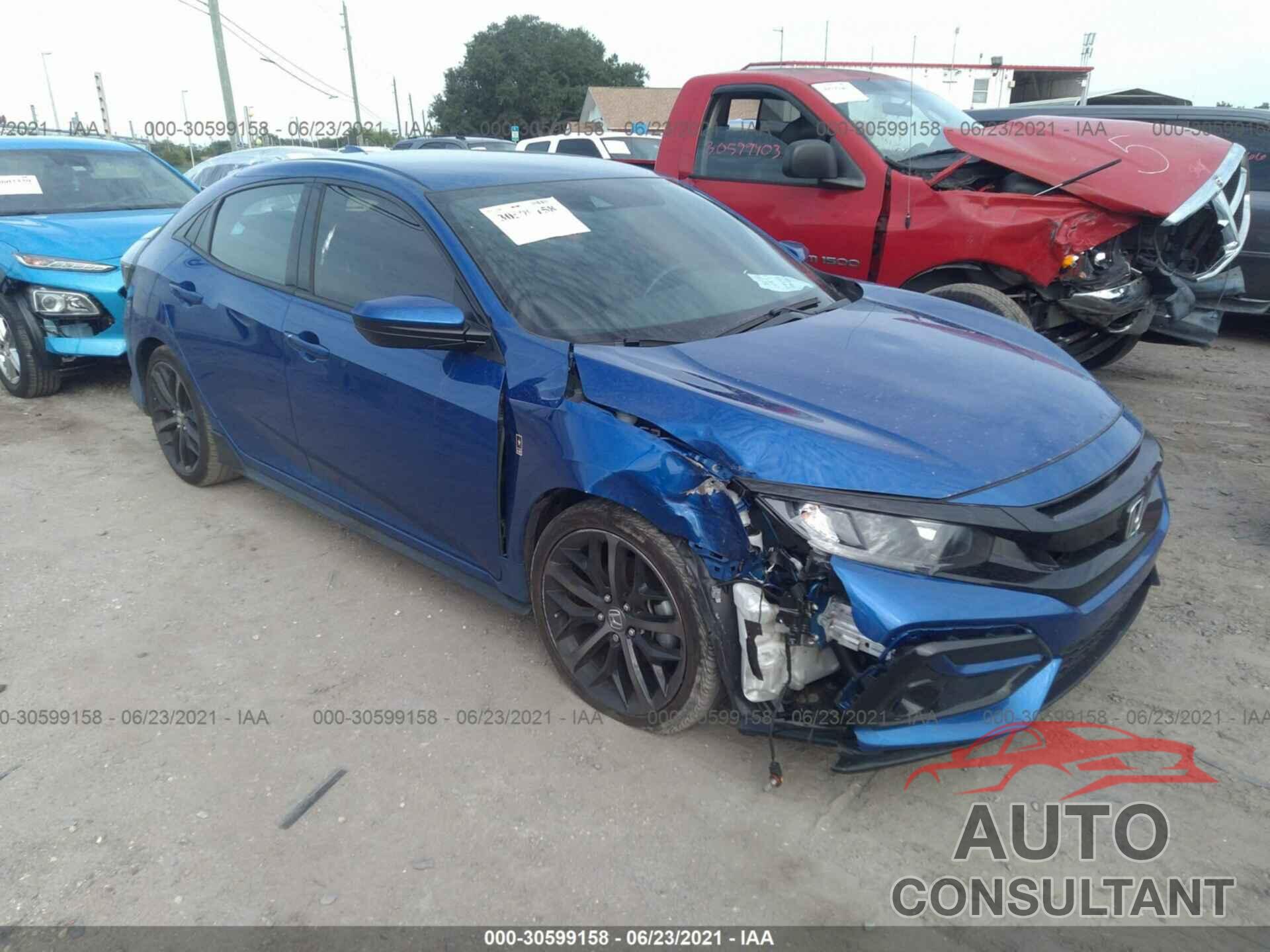 HONDA CIVIC HATCHBACK 2020 - SHHFK7H45LU224065