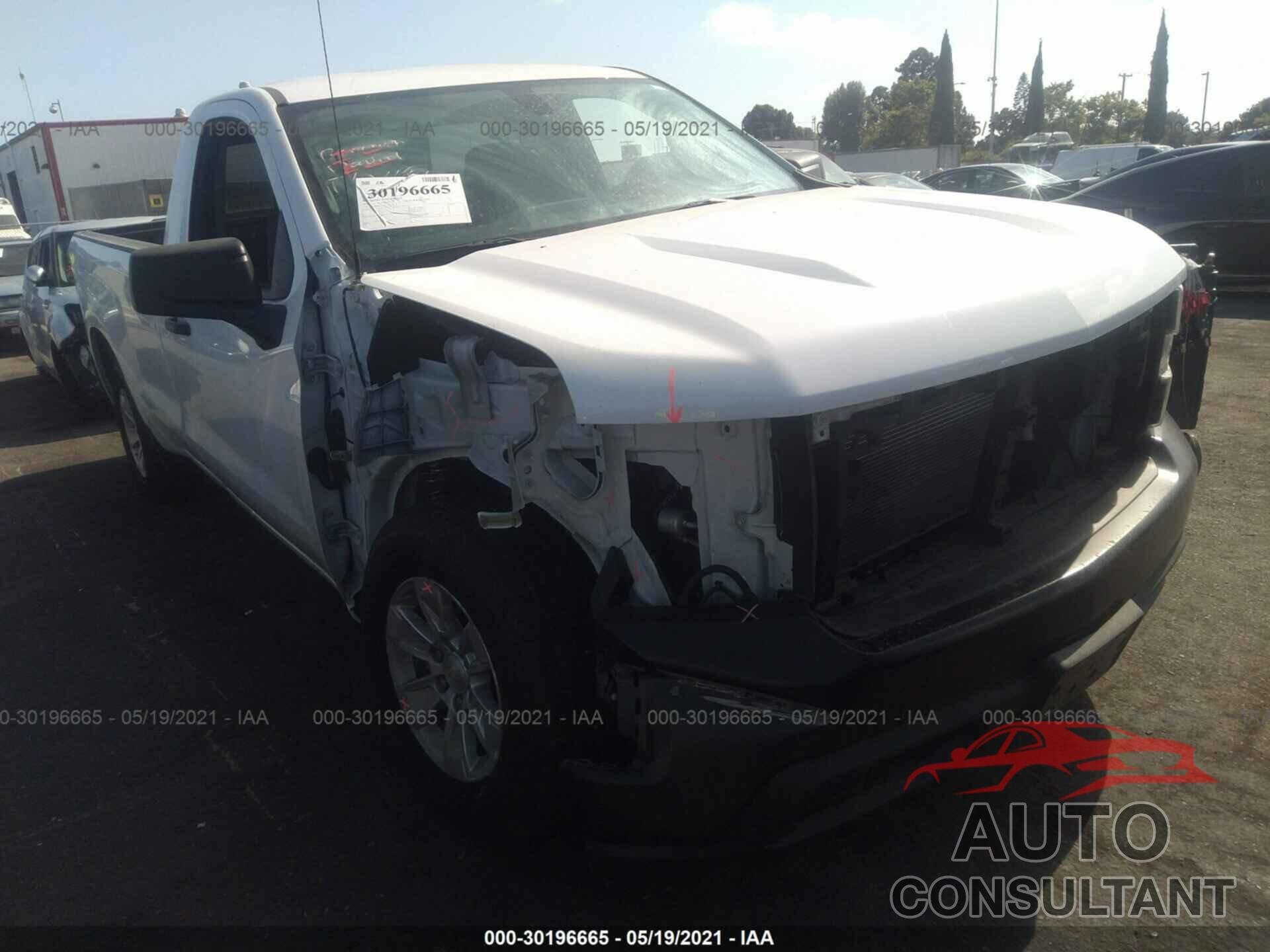 CHEVROLET SILVERADO 1500 2020 - 3GCNWAEFXLG240258