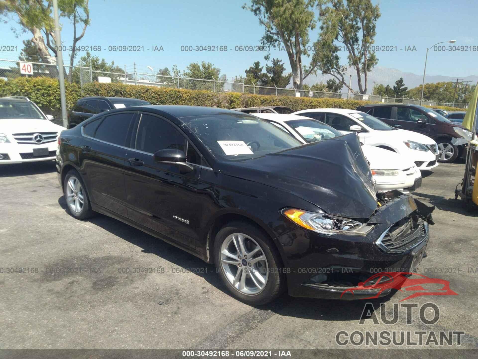 FORD FUSION HYBRID 2018 - 3FA6P0LU1JR277574