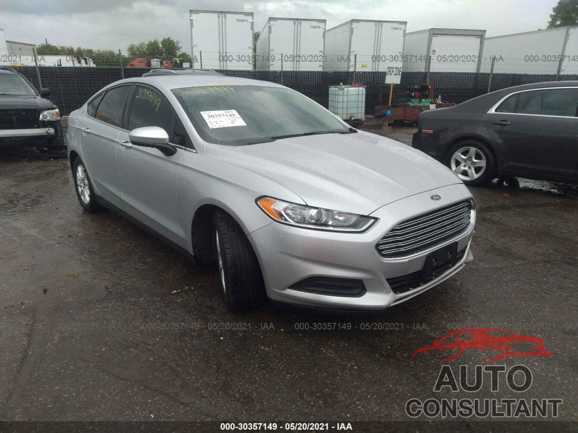 FORD FUSION 2016 - 3FA6P0G78GR332373