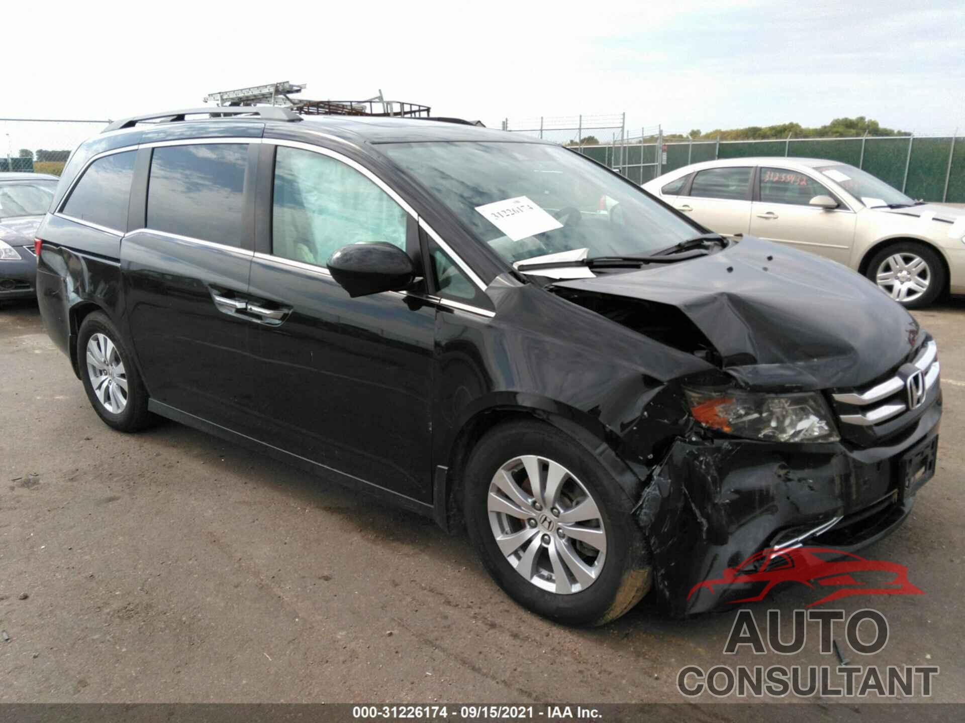 HONDA ODYSSEY 2016 - 5FNRL5H64GB093900