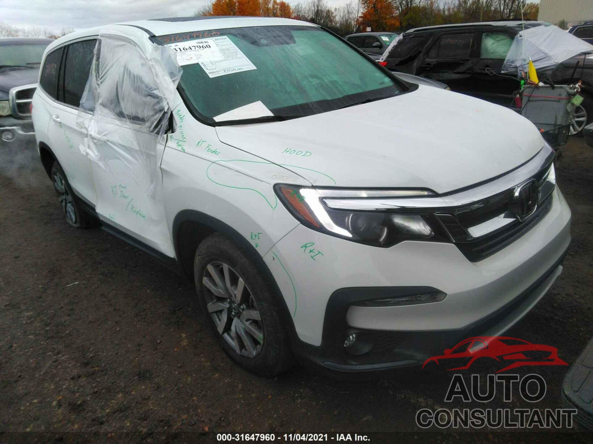 HONDA PILOT 2020 - 5FNYF6H59LB004879