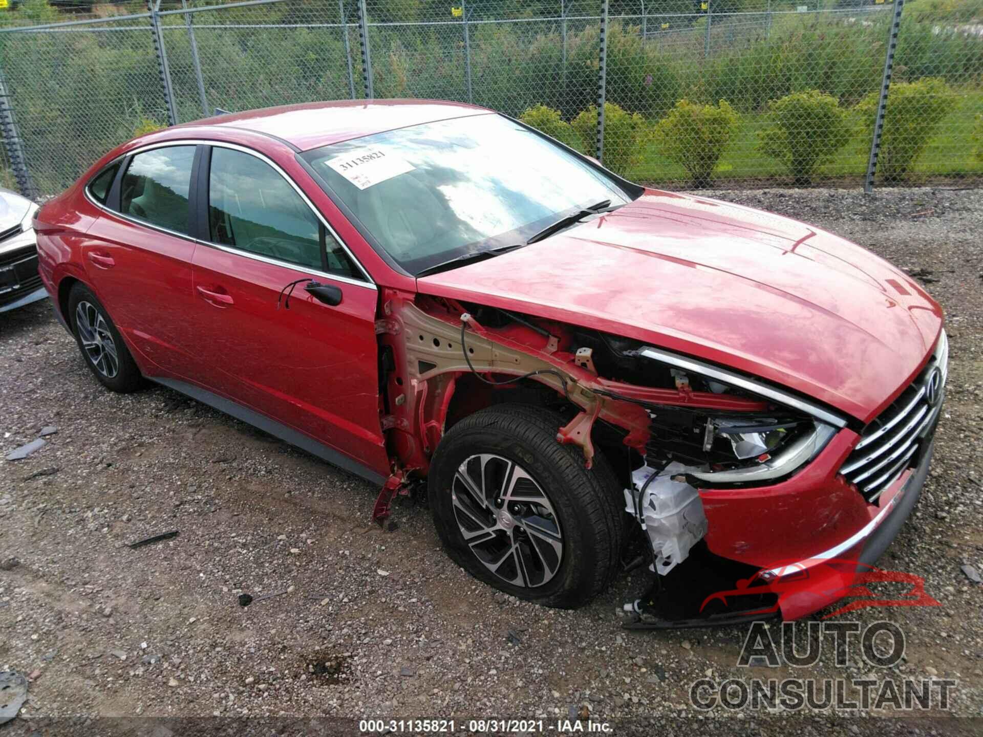 HYUNDAI SONATA HYBRID 2021 - KMHL24JJ2MA035141